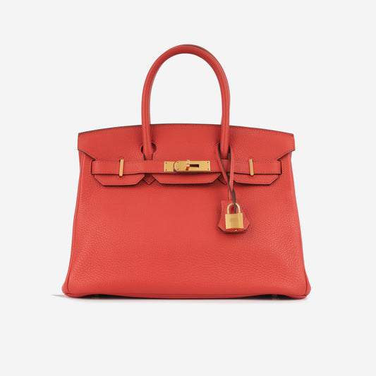 Birkin 30 - Rouge Tomate Clemence