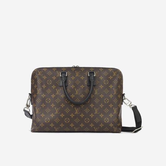 Porte Documents - Monogram Macassar