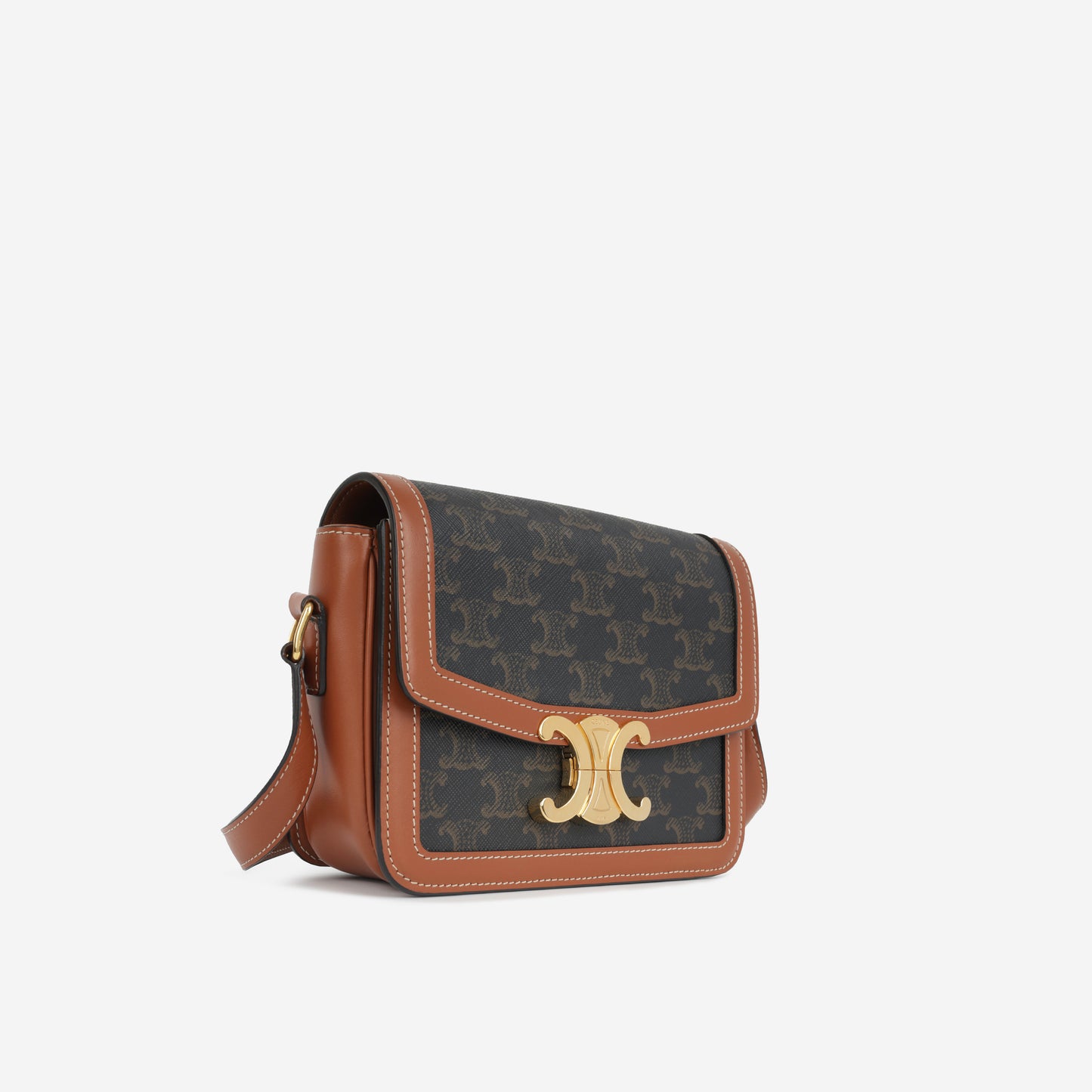 Teen Triomphe Bag  - Black/Tan