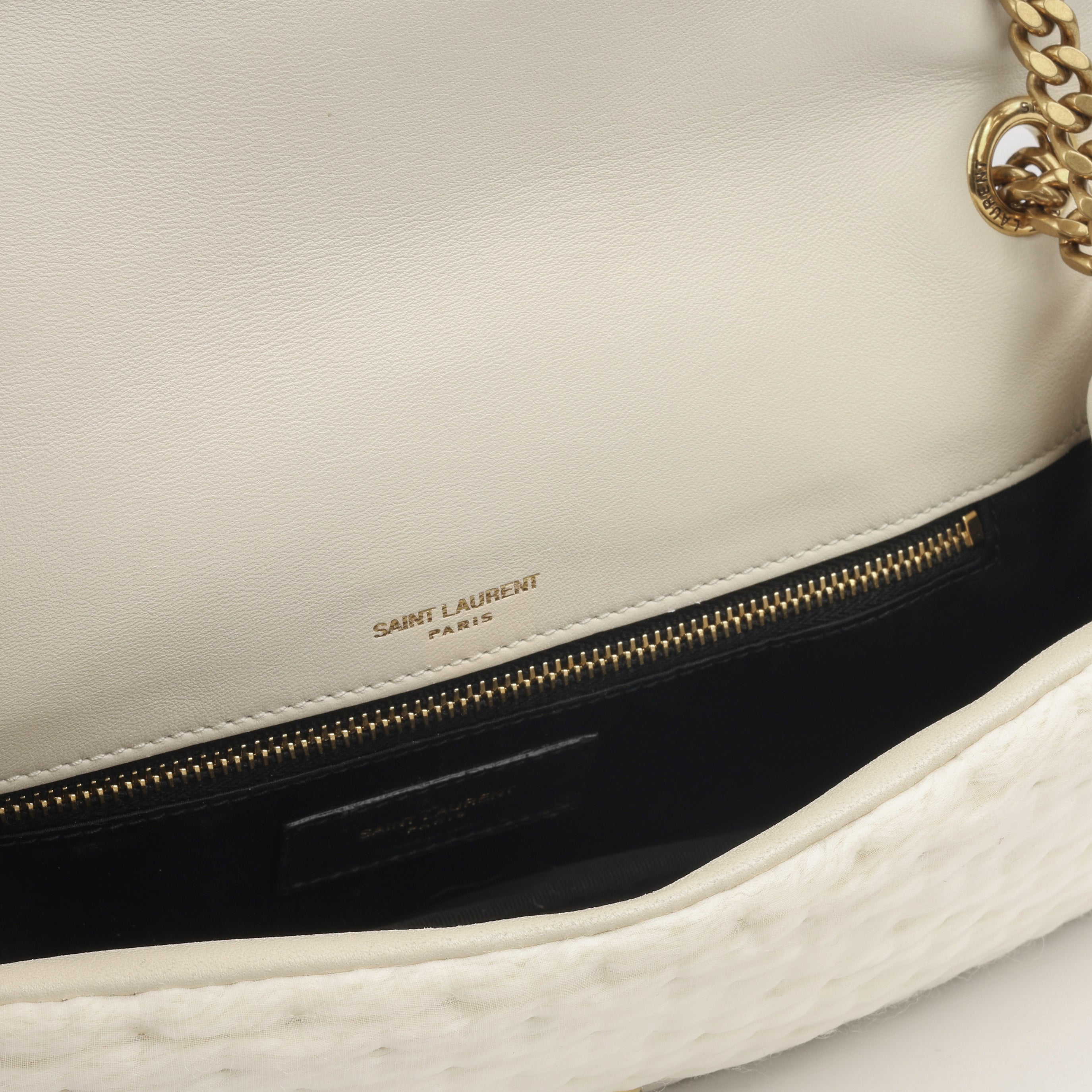 Saint Laurent - Calypso - Cream Organza/Lambskin GHW - Immaculate