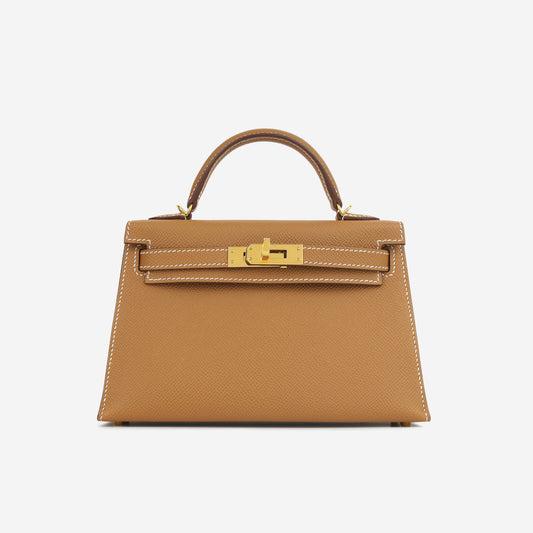 Mini Kelly - Gold Epsom