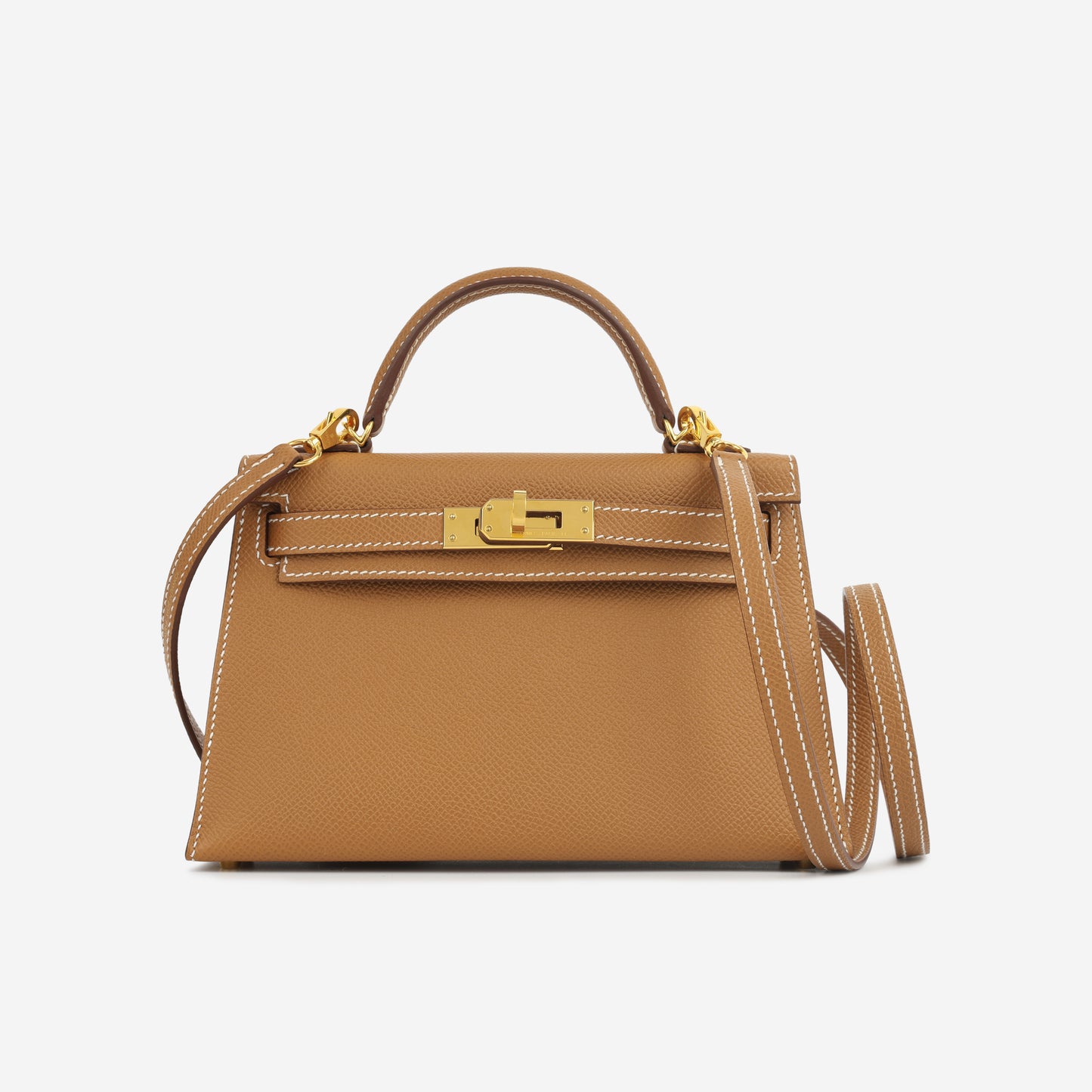 Mini Kelly - Gold Epsom