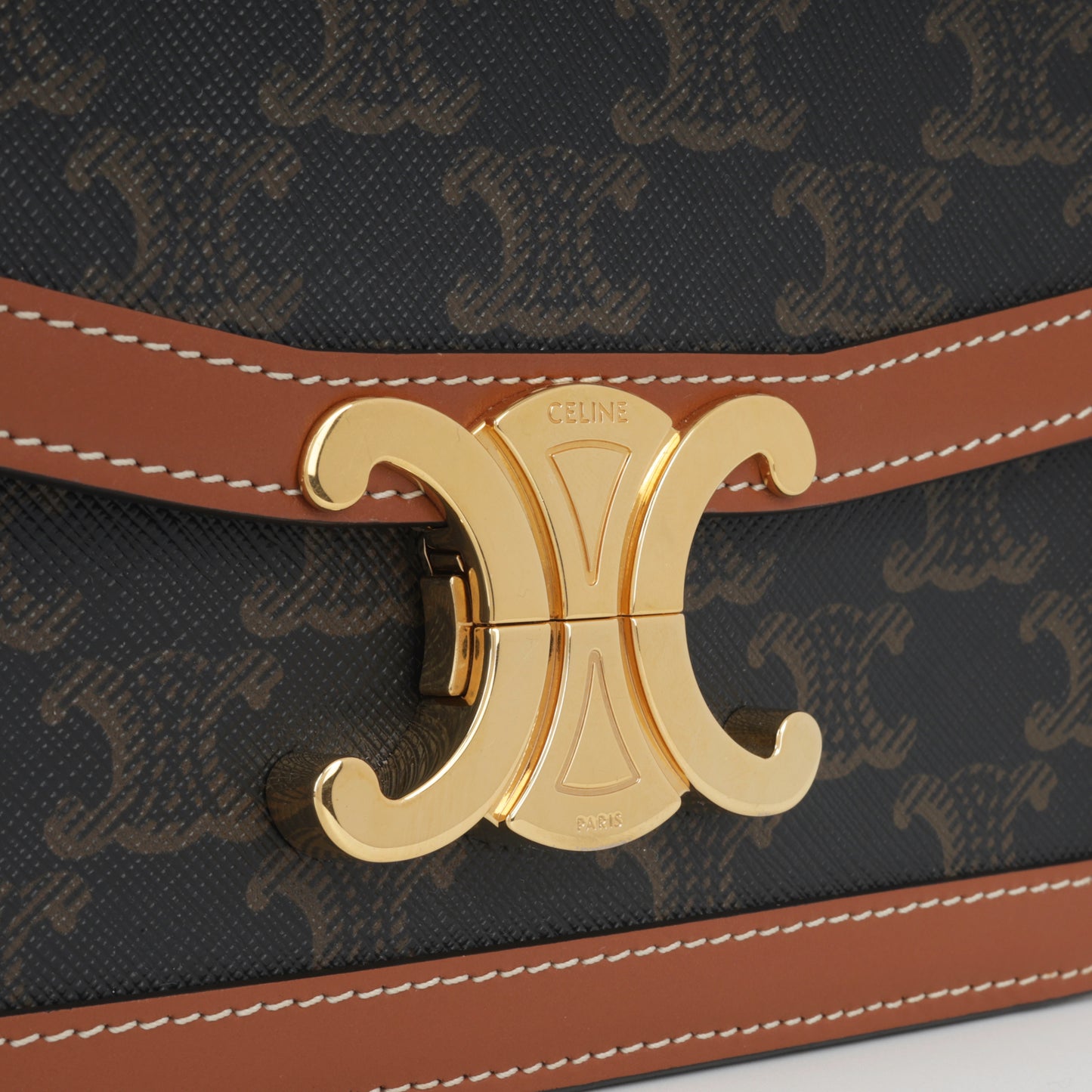 Teen Triomphe Bag  - Black/Tan