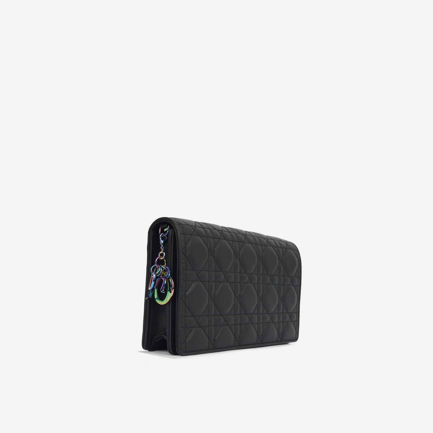 Lady Dior Pouch - Matte Black