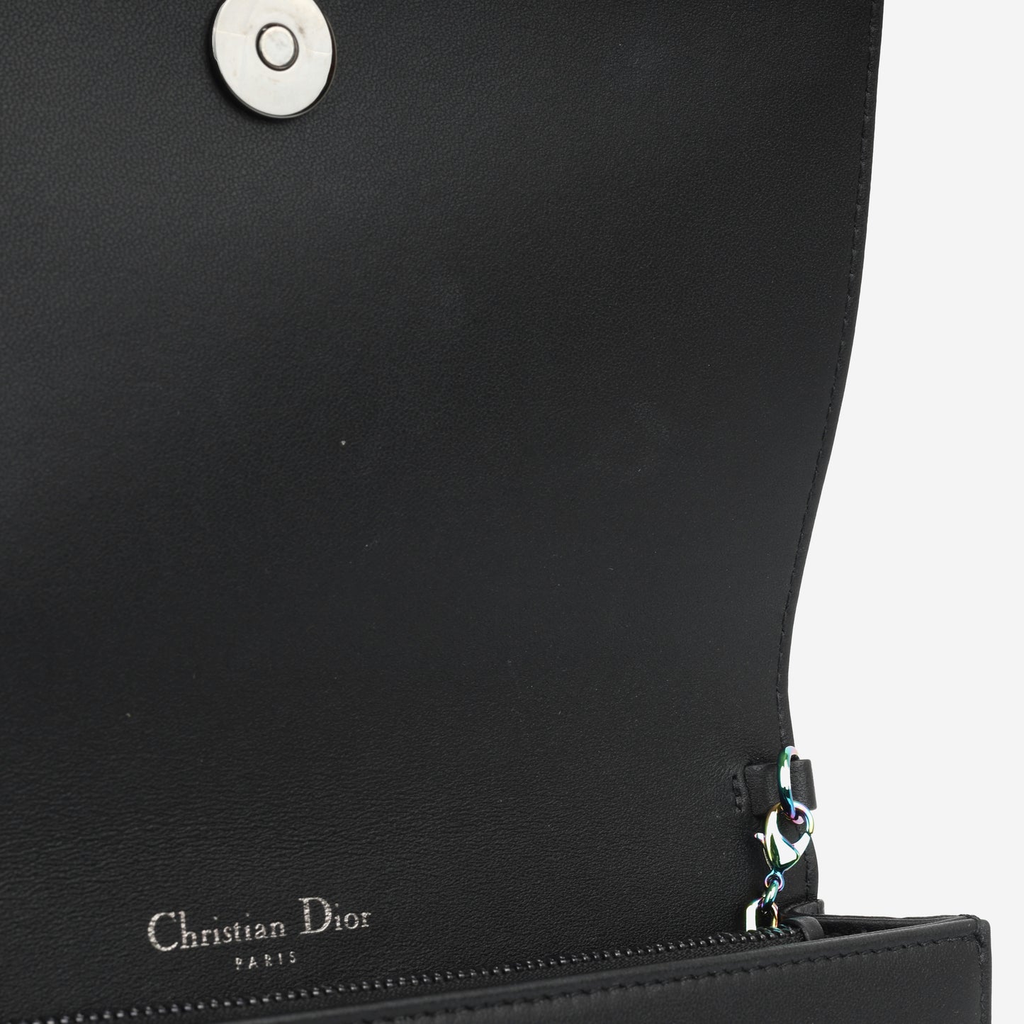 Lady Dior Pouch - Matte Black