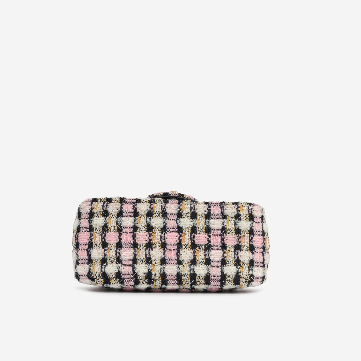 Mini Square Pearl Crush - Mixed Pink Tweed