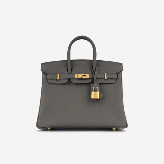 Birkin 25 - Gris Etain