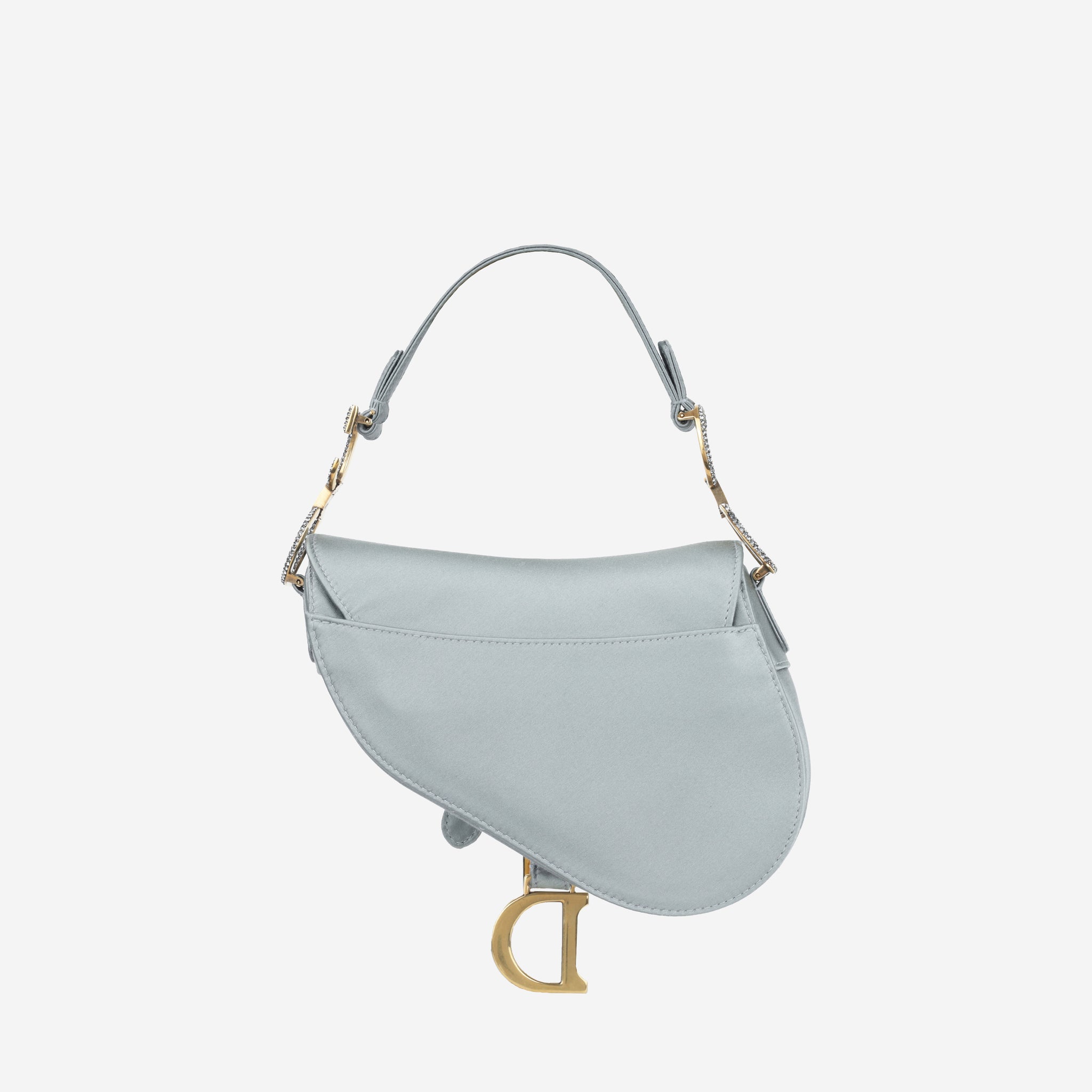 Dior saddle bag satin hot sale