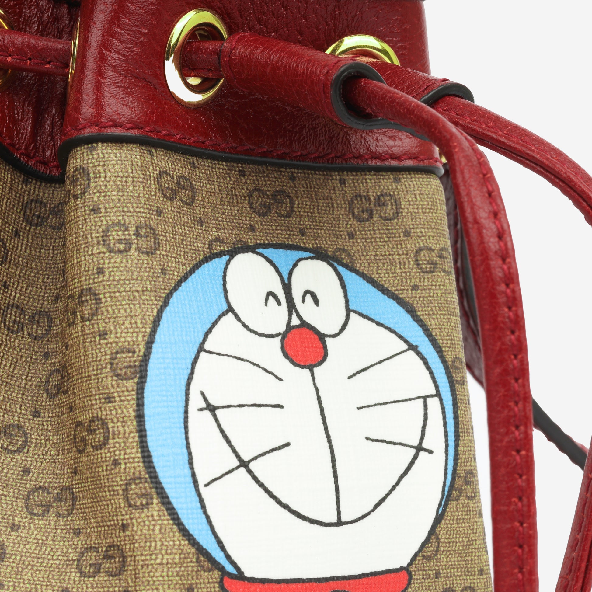 Mini Supreme Bucket Bag Doraemon Canvas