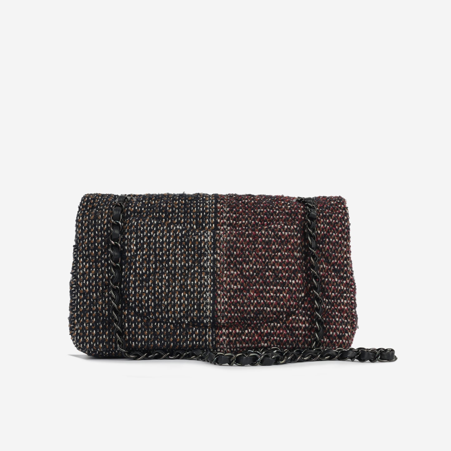 Medium Classic Flap  - Tweed