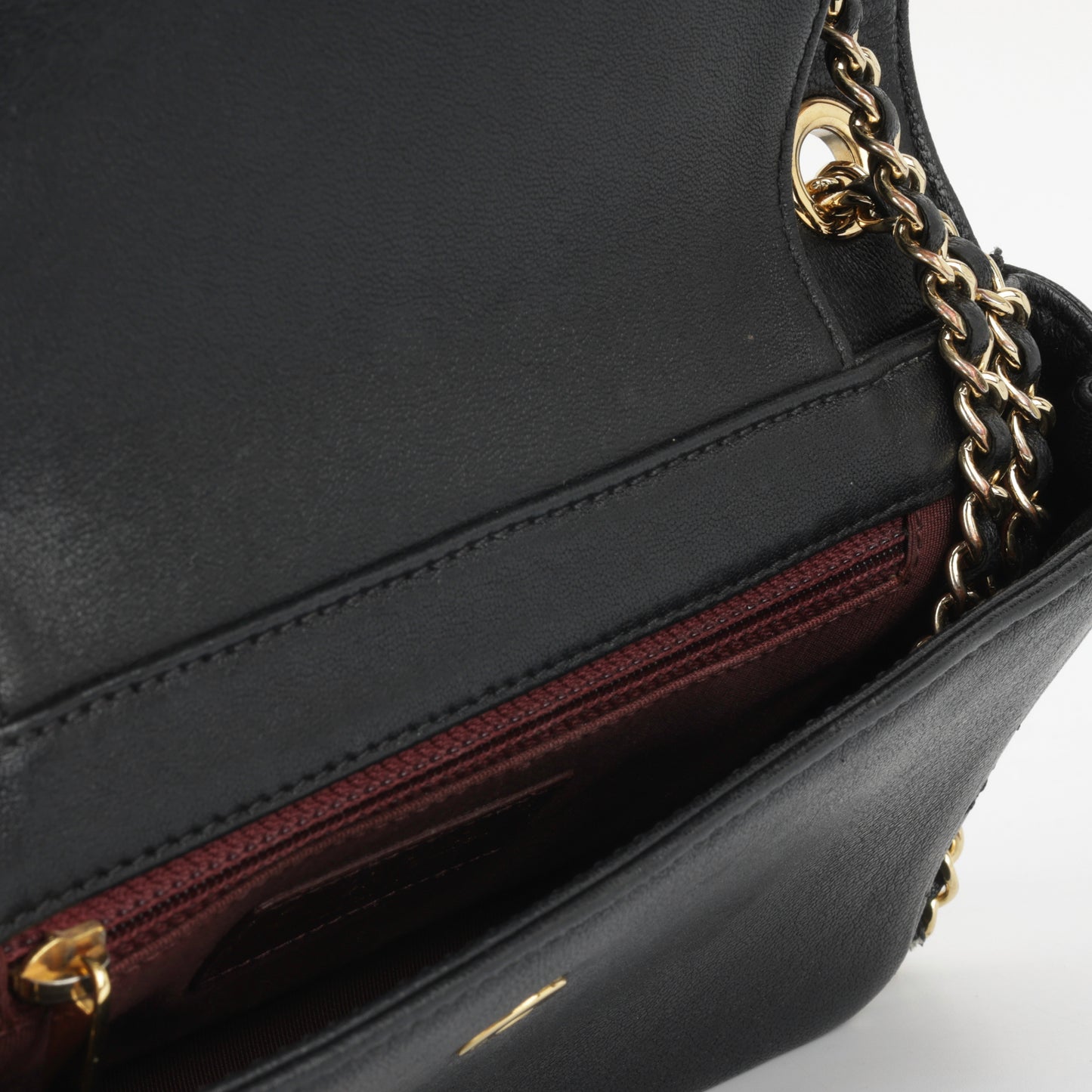 Mini Mademoiselle - Black Calfskin