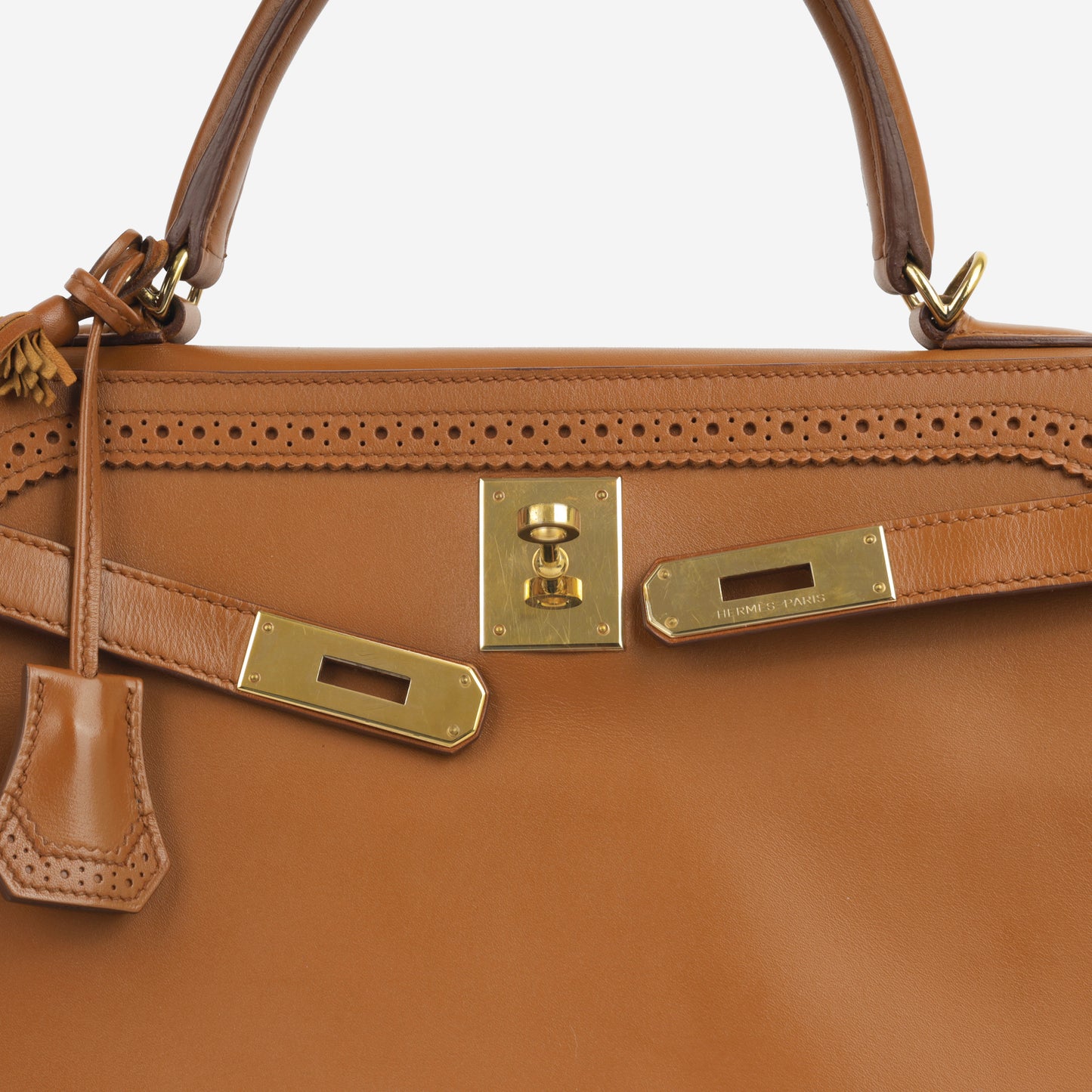 Kelly 35 Ghillies - Fauve Tadelakt