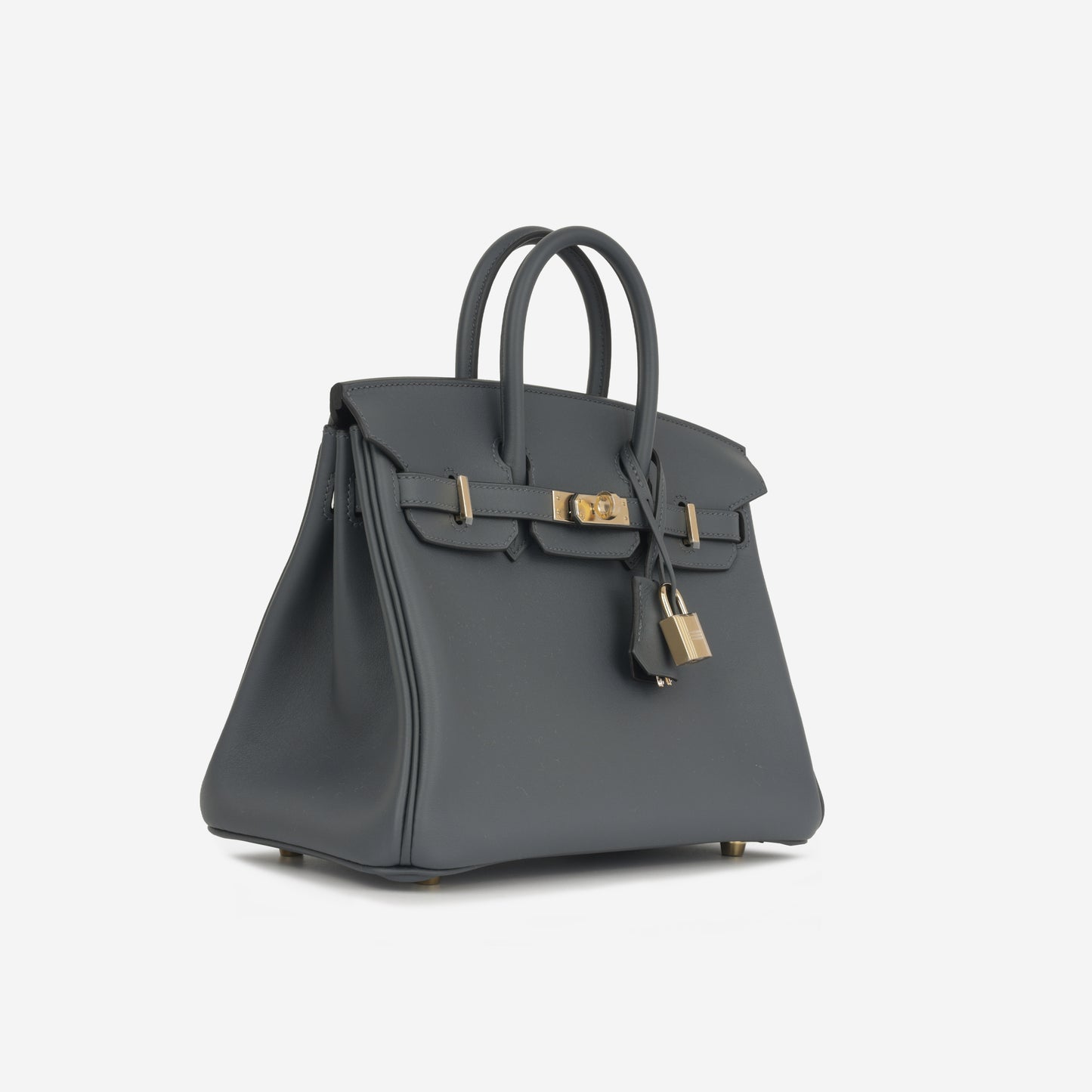 Birkin 25 Eclat - Gris Misty/Noir