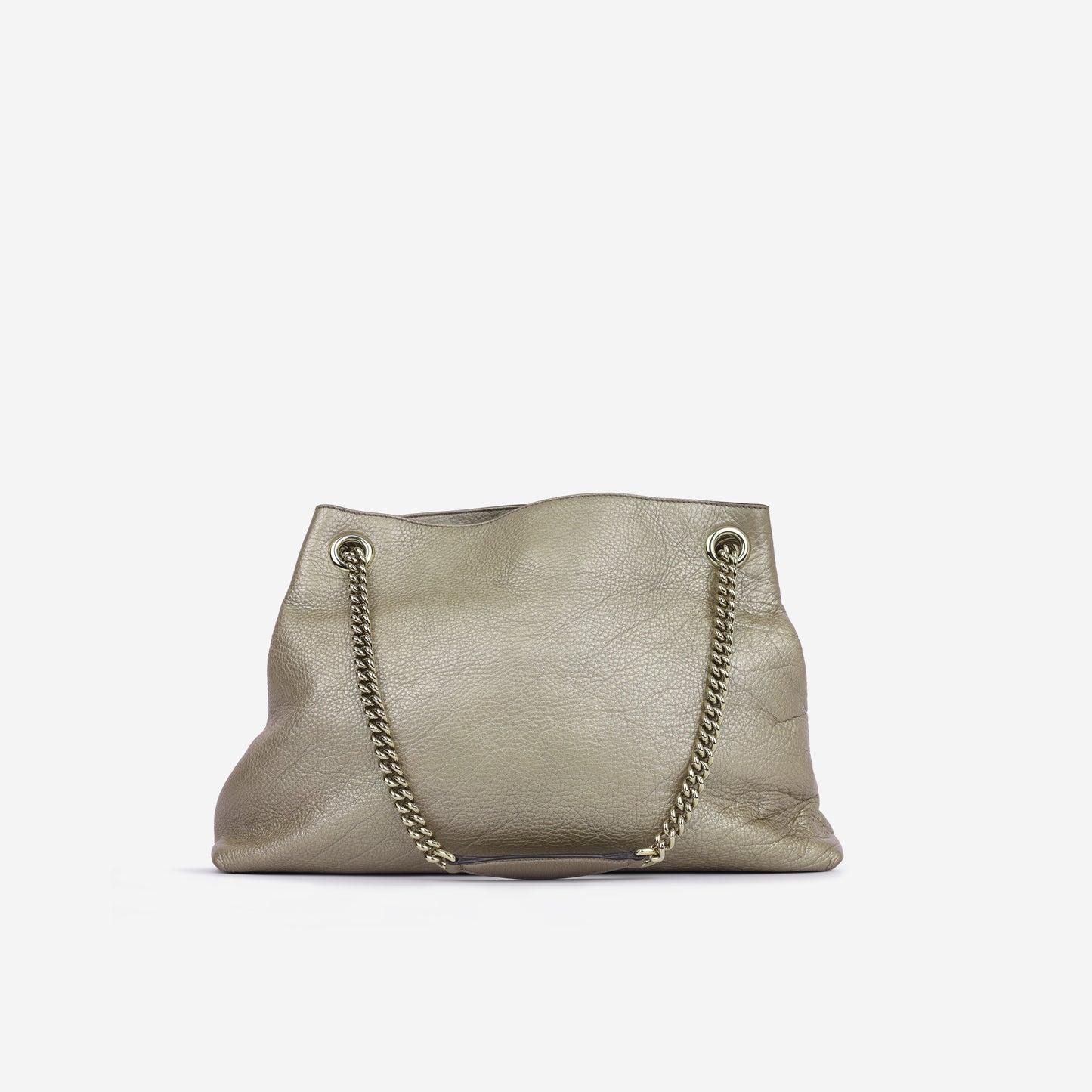 Soho Medium Chain Tote - Champagne