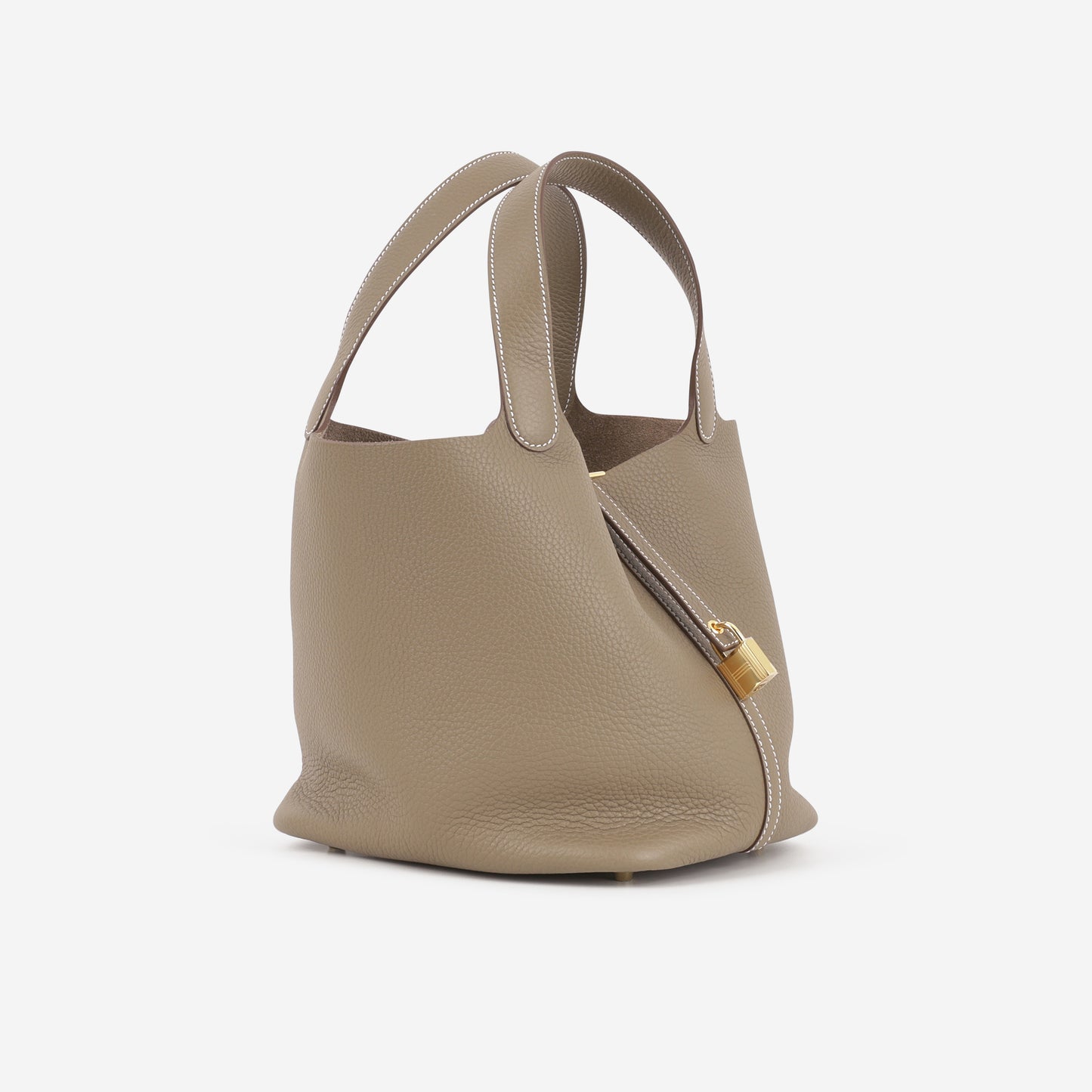 Hermès Picotin 22 - Etoupe Clemence | Gold Hardware