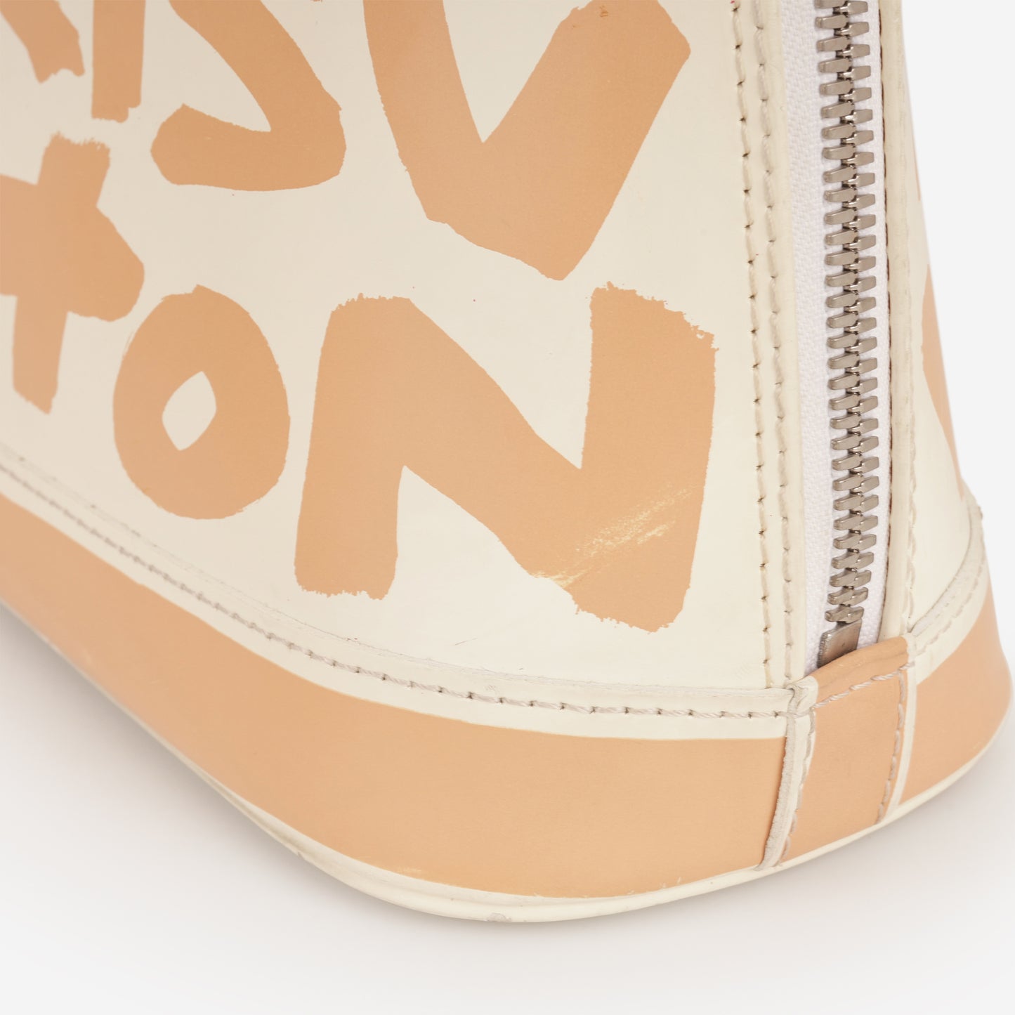 Louis Vuitton Vintage x Stephen Sprouse Alma PM - Beige / White Graffiti Calfskin | Silver Hardware - Bagista