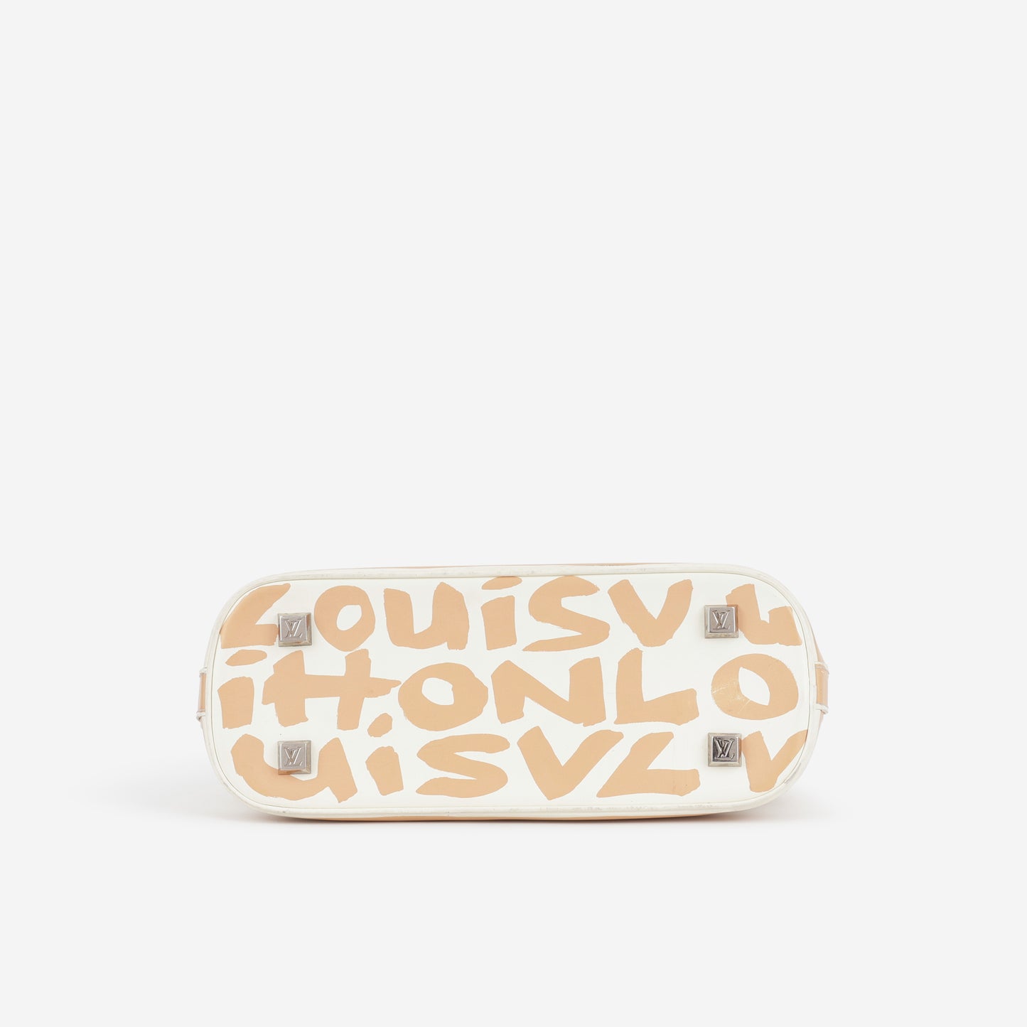 Louis Vuitton Vintage x Stephen Sprouse Alma PM - Beige / White Graffiti Calfskin | Silver Hardware - Bagista