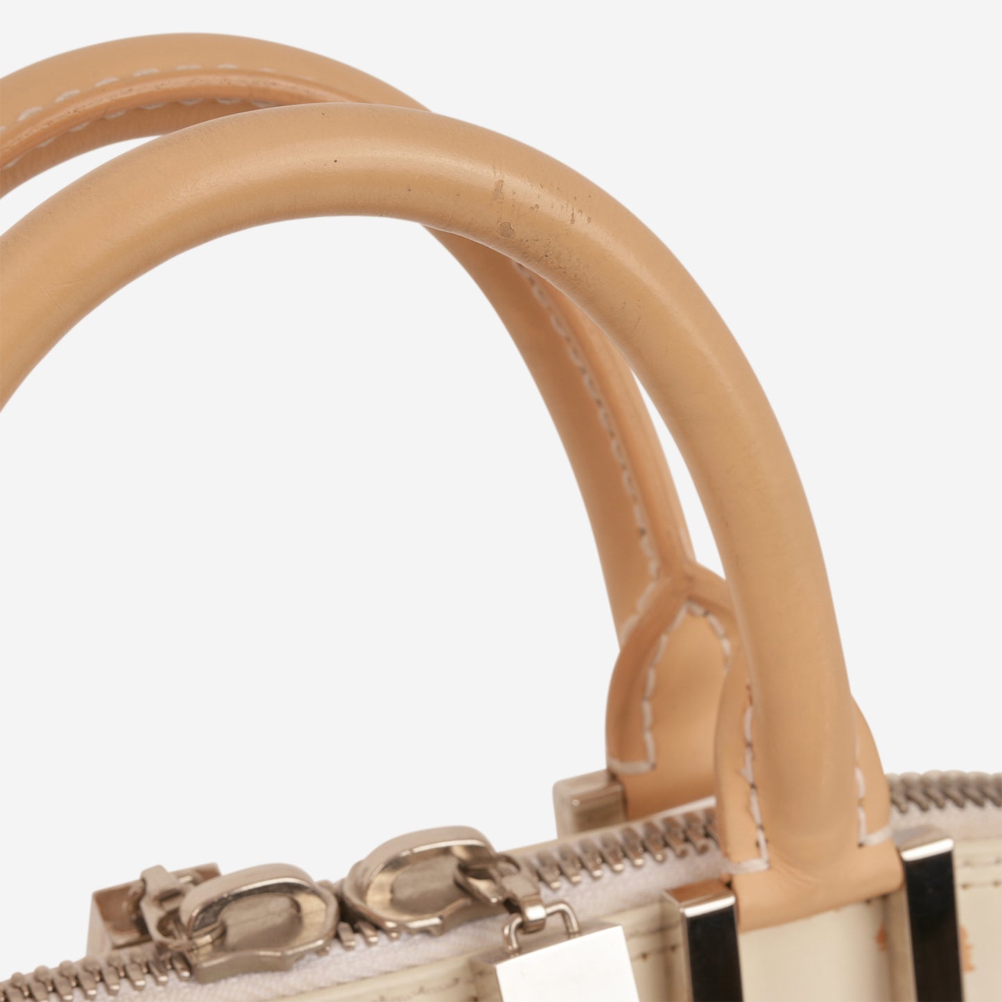 Louis Vuitton Vintage x Stephen Sprouse Alma PM - Beige / White Graffiti Calfskin | Silver Hardware - Bagista