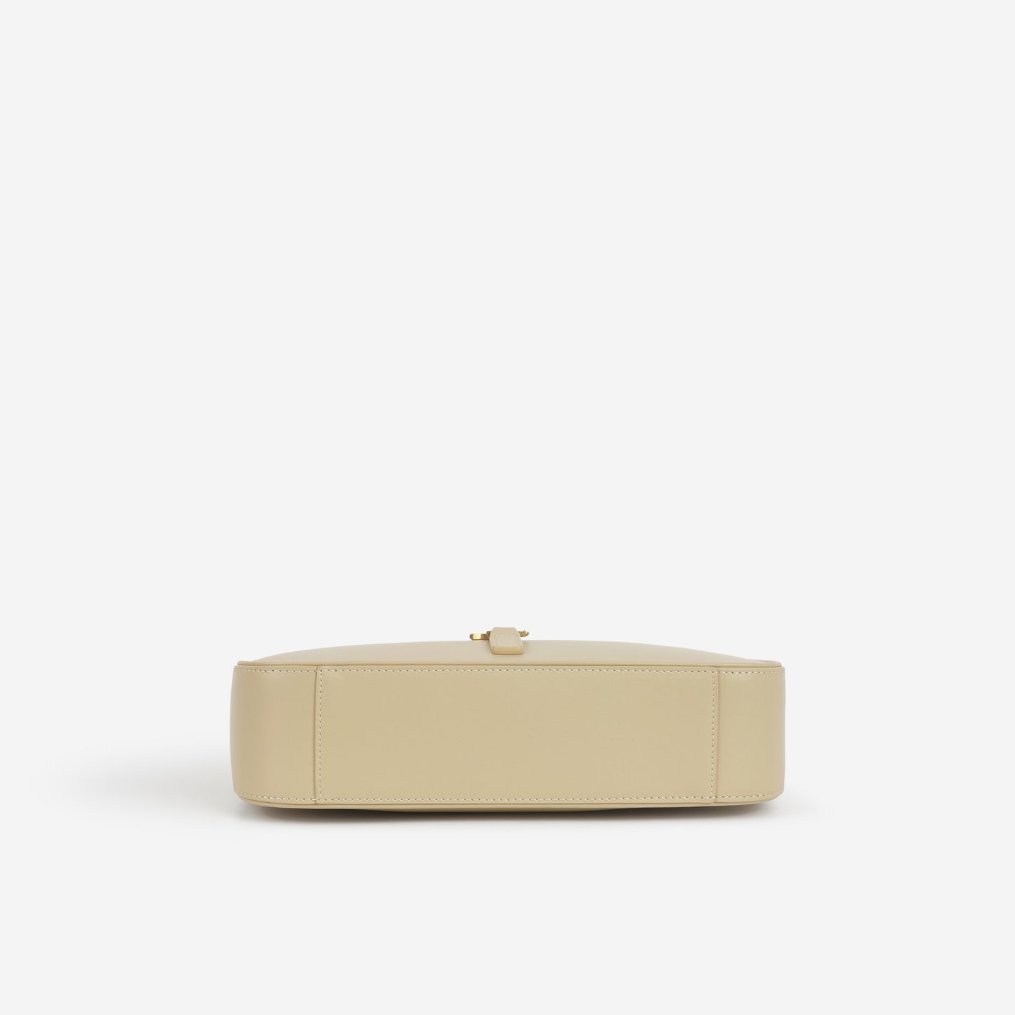 Saint Laurent Le 5 A 7 Hobo - Beige Smooth Calfskin | Gold Hardware