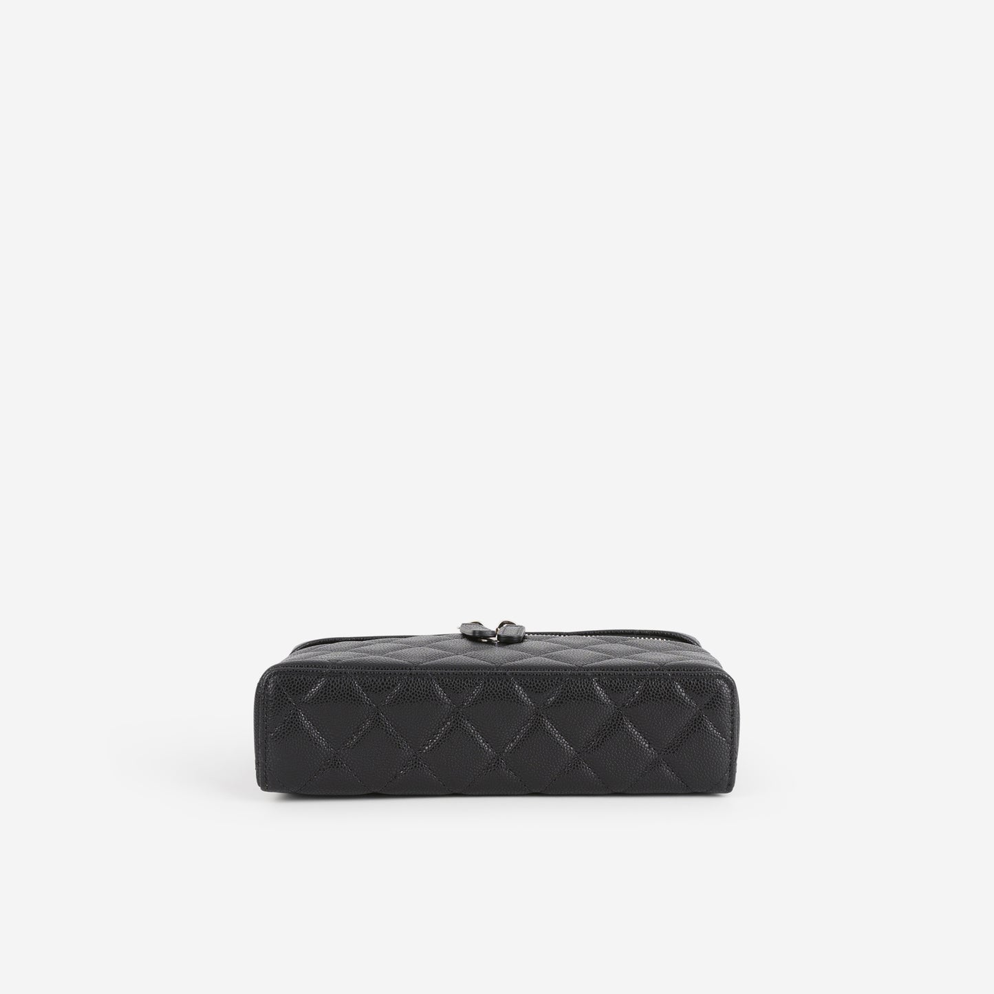 Chanel Top Handle Vanity With Chain - Black Caviar | Champagne Gold Hardware
