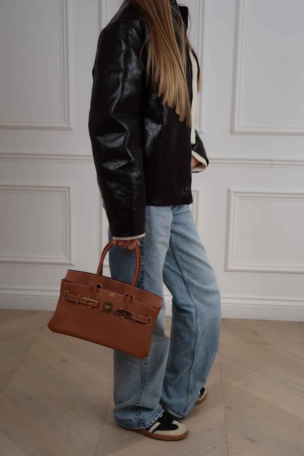 Hermès Shoulder Birkin 29 Gold Evercolor | Store Fresh & Authentic