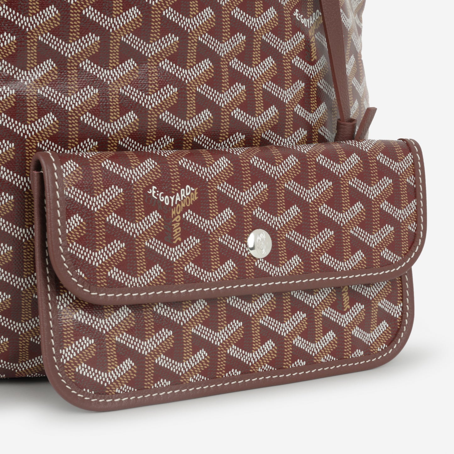 Goyard Saint Louis GM - Burgundy Goyardine | Palladium Hardware