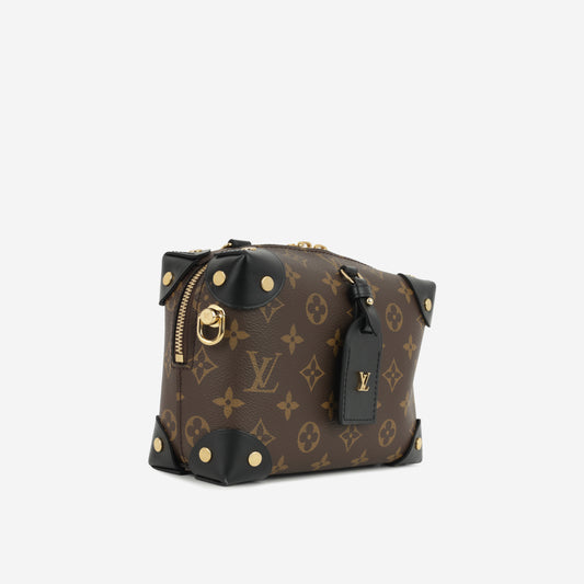 Louis Vuitton Petite Malle Souple - Monogram / Black Trim | Gold Hardware
