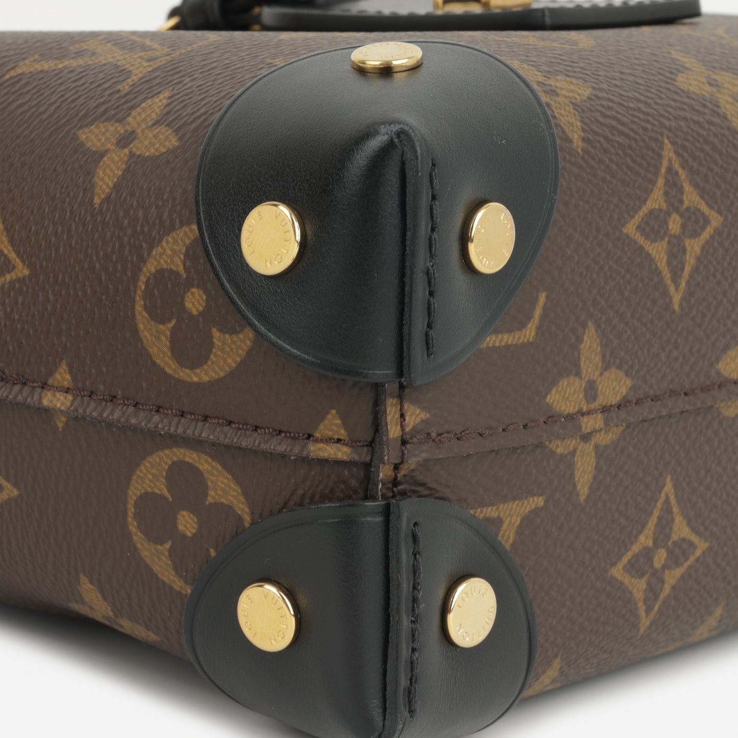 Louis Vuitton Petite Malle Souple - Monogram / Black Trim | Gold Hardware