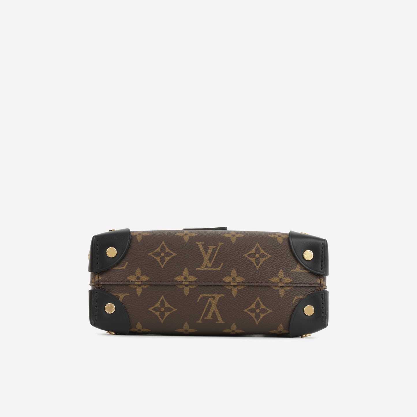 Louis Vuitton Petite Malle Souple - Monogram / Black Trim | Gold Hardware