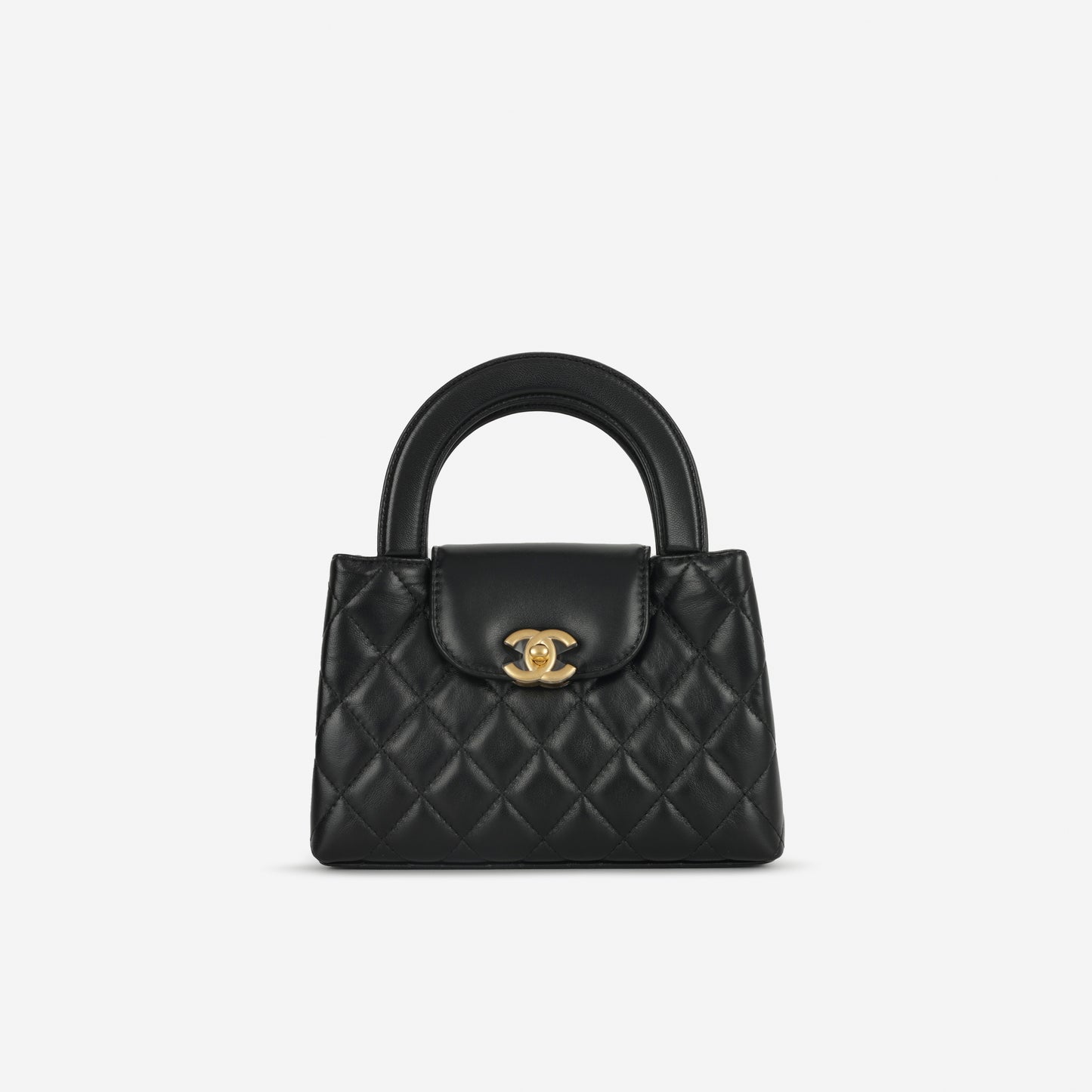 Chanel Small Kelly Re-Edition - Black Lambskin | Gold Hardware