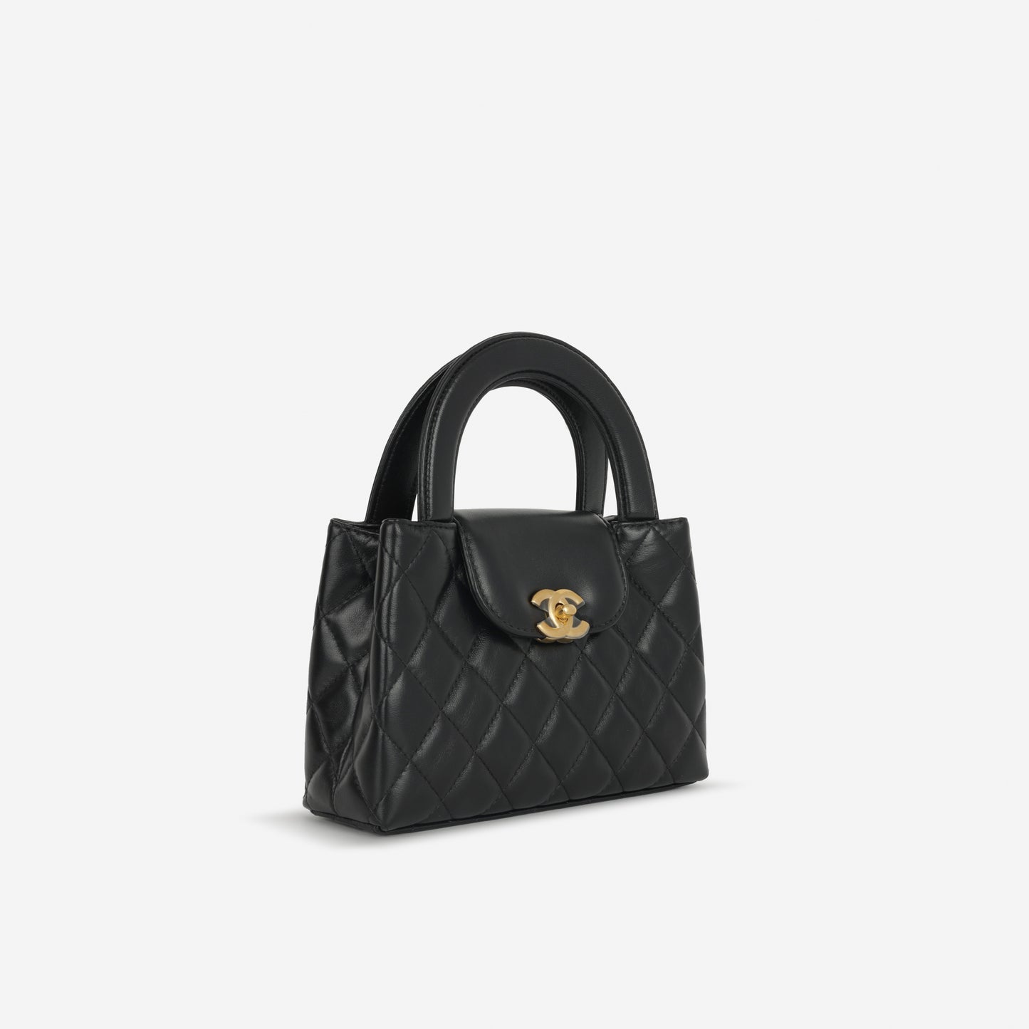 Chanel Small Kelly Re-Edition - Black Lambskin | Gold Hardware
