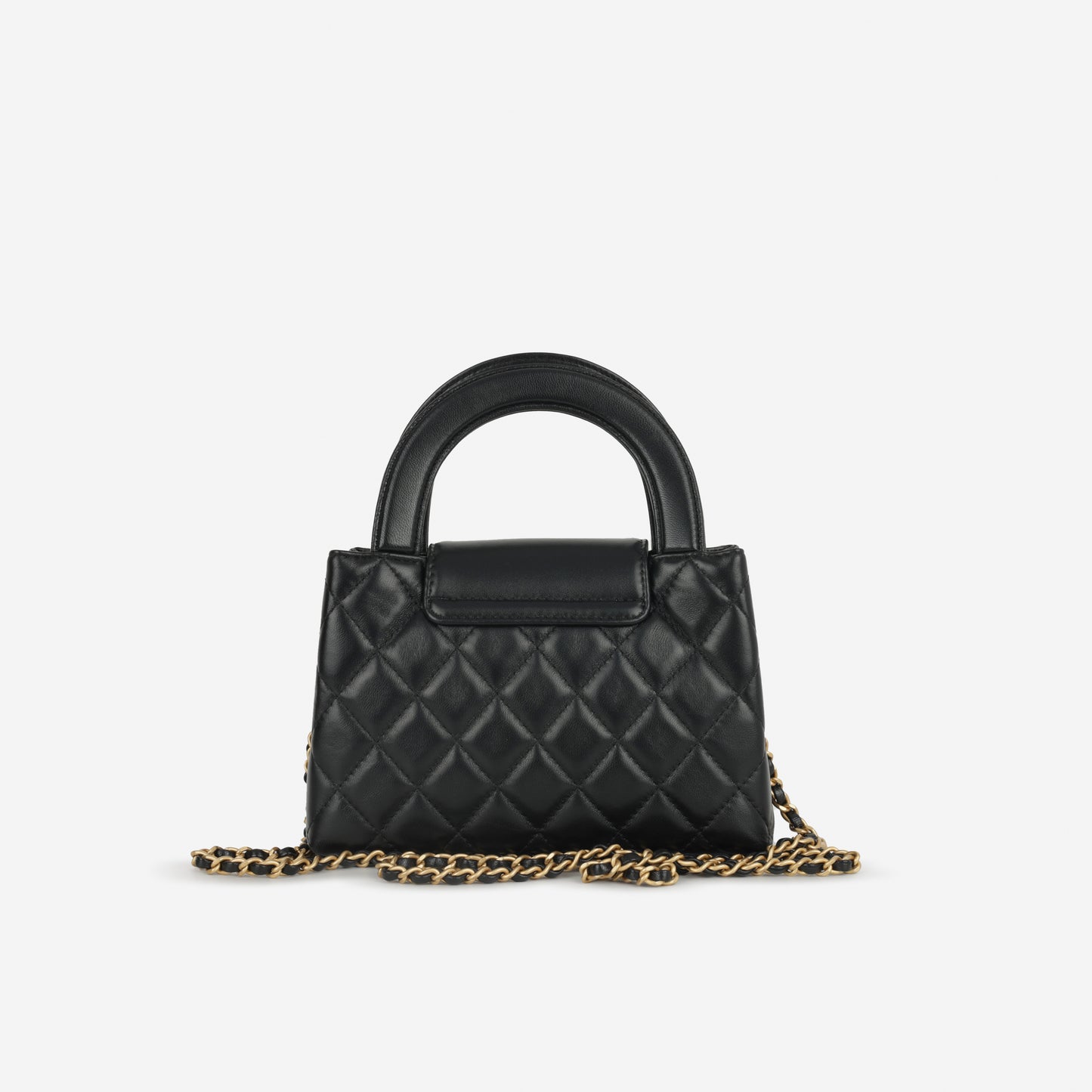 Chanel Small Kelly Re-Edition - Black Lambskin | Gold Hardware