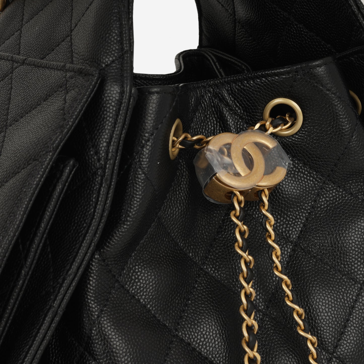 Chanel Small 25 Hobo - Black Caviar | Gold Hardware