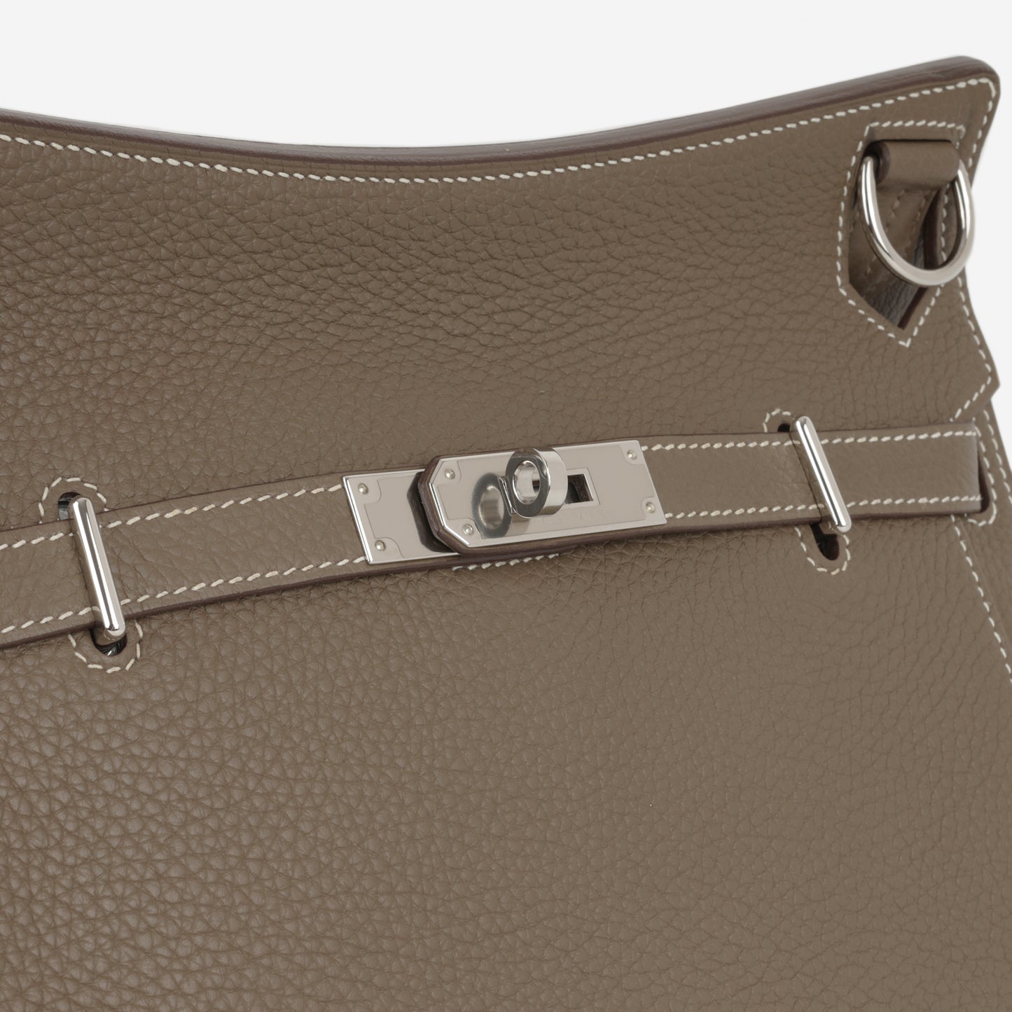 Hermès Jypsière 28 - Etoupe Clemence | Palladium Hardware