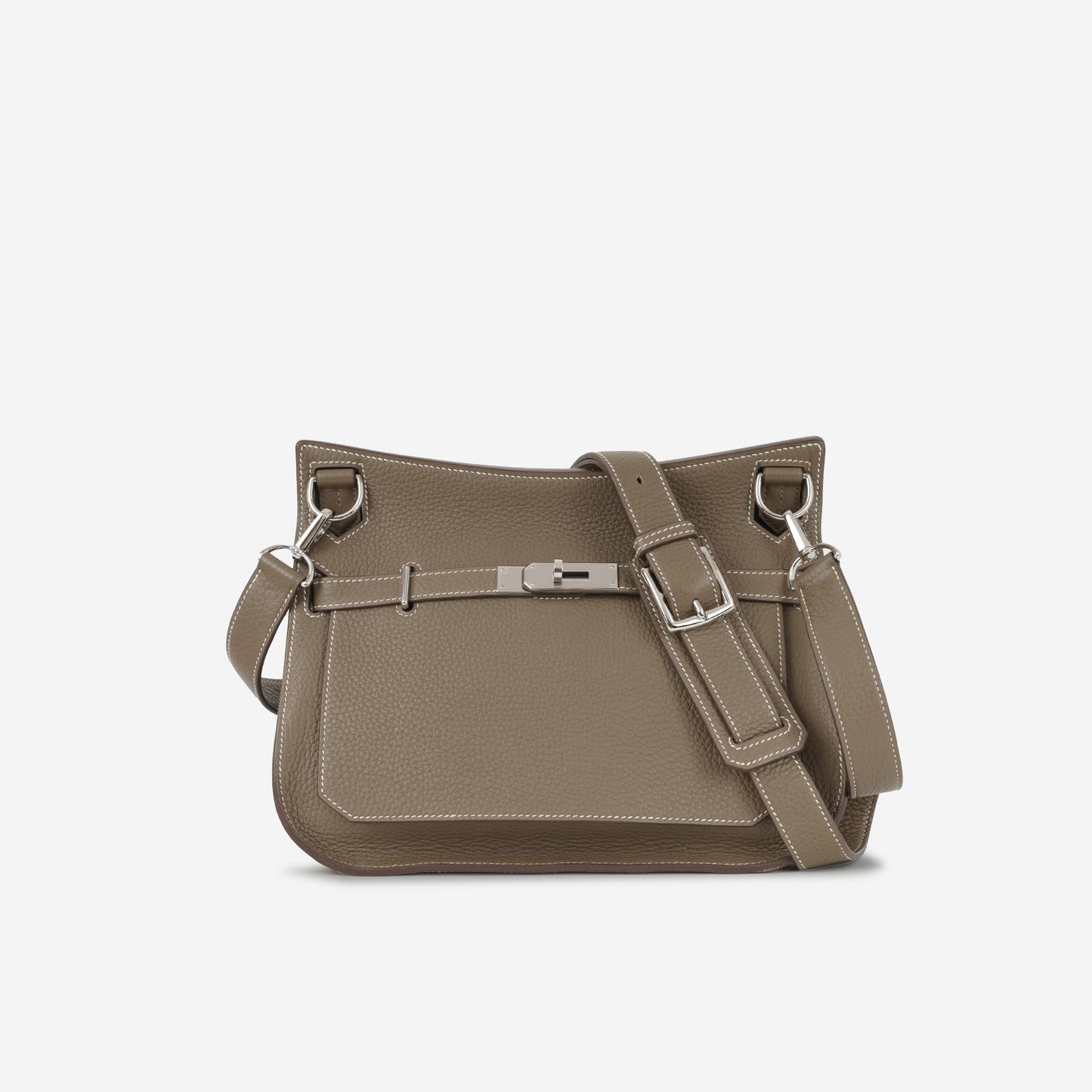 Hermès Jypsière 28 - Etoupe Clemence | Palladium Hardware