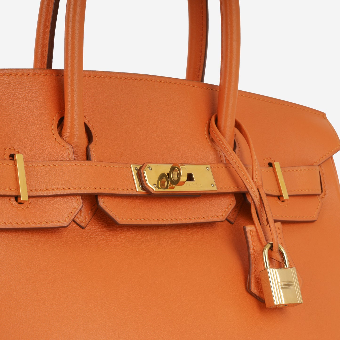 Hermès Vintage Birkin 30 - Orange Gulliver | Gold Hardware