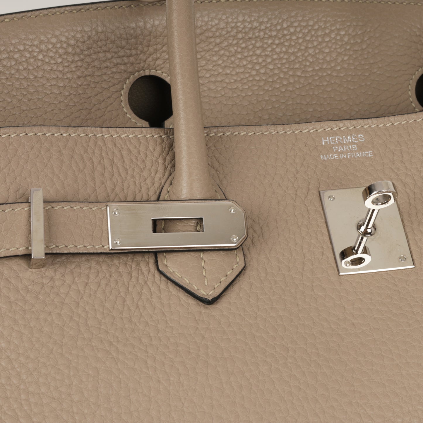 Birkin 40 - Gris Tourterelle | Palladium Hardware