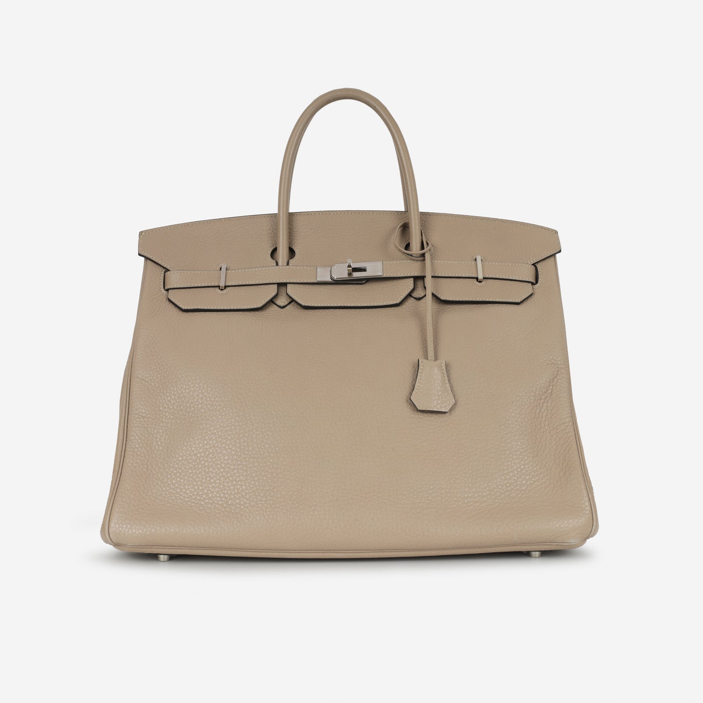 Birkin 40 - Gris Tourterelle | Palladium Hardware