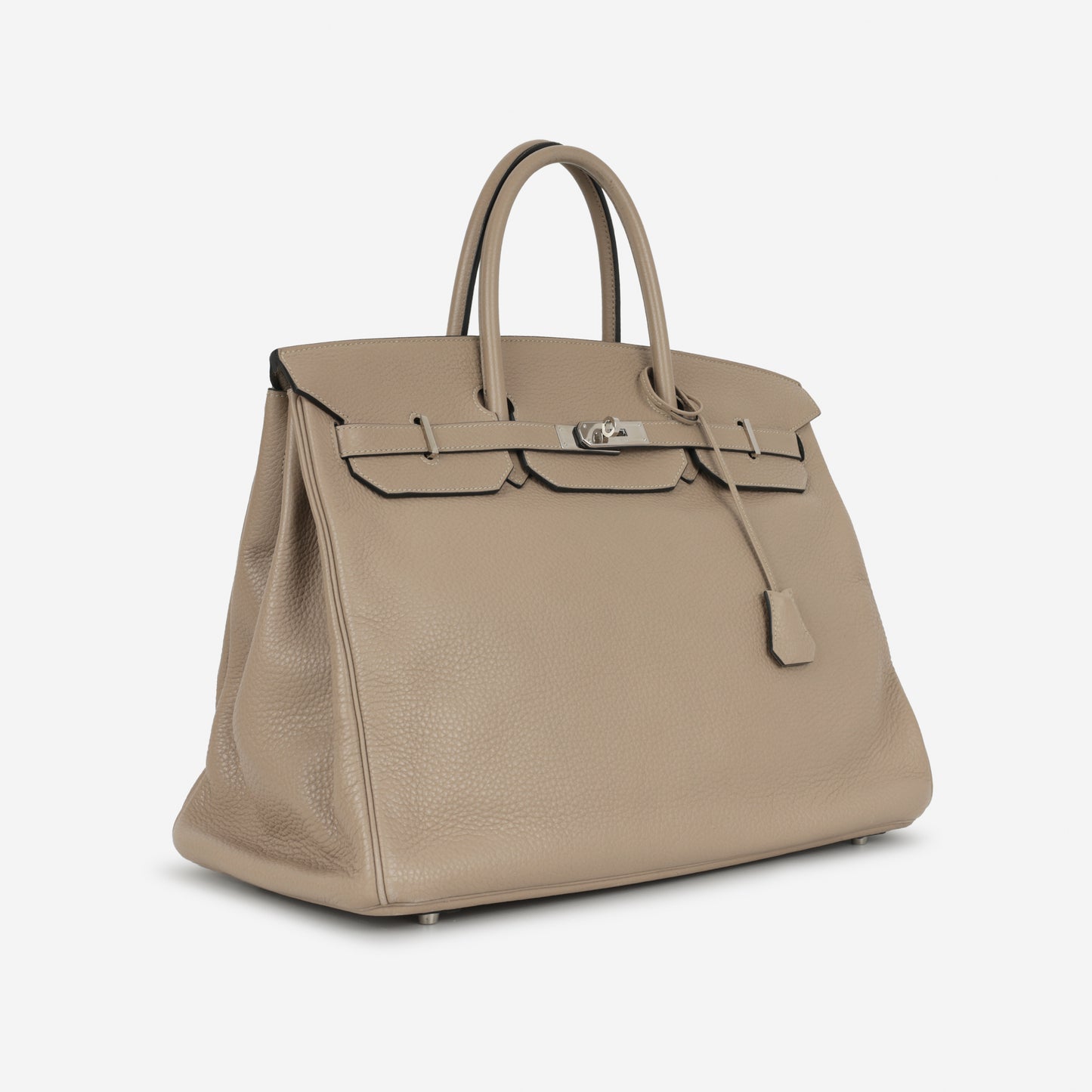 Birkin 40 - Gris Tourterelle | Palladium Hardware