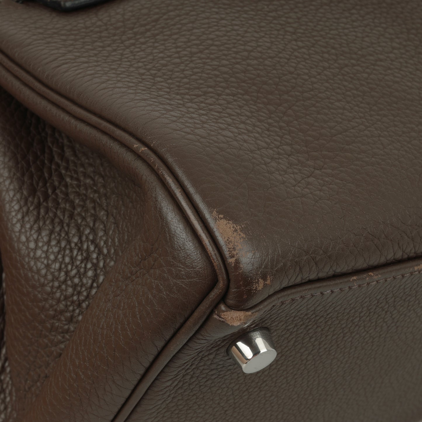 Hermès JPG Shoulder Kelly 42 - Ebene Clemence | Palladium Hardware