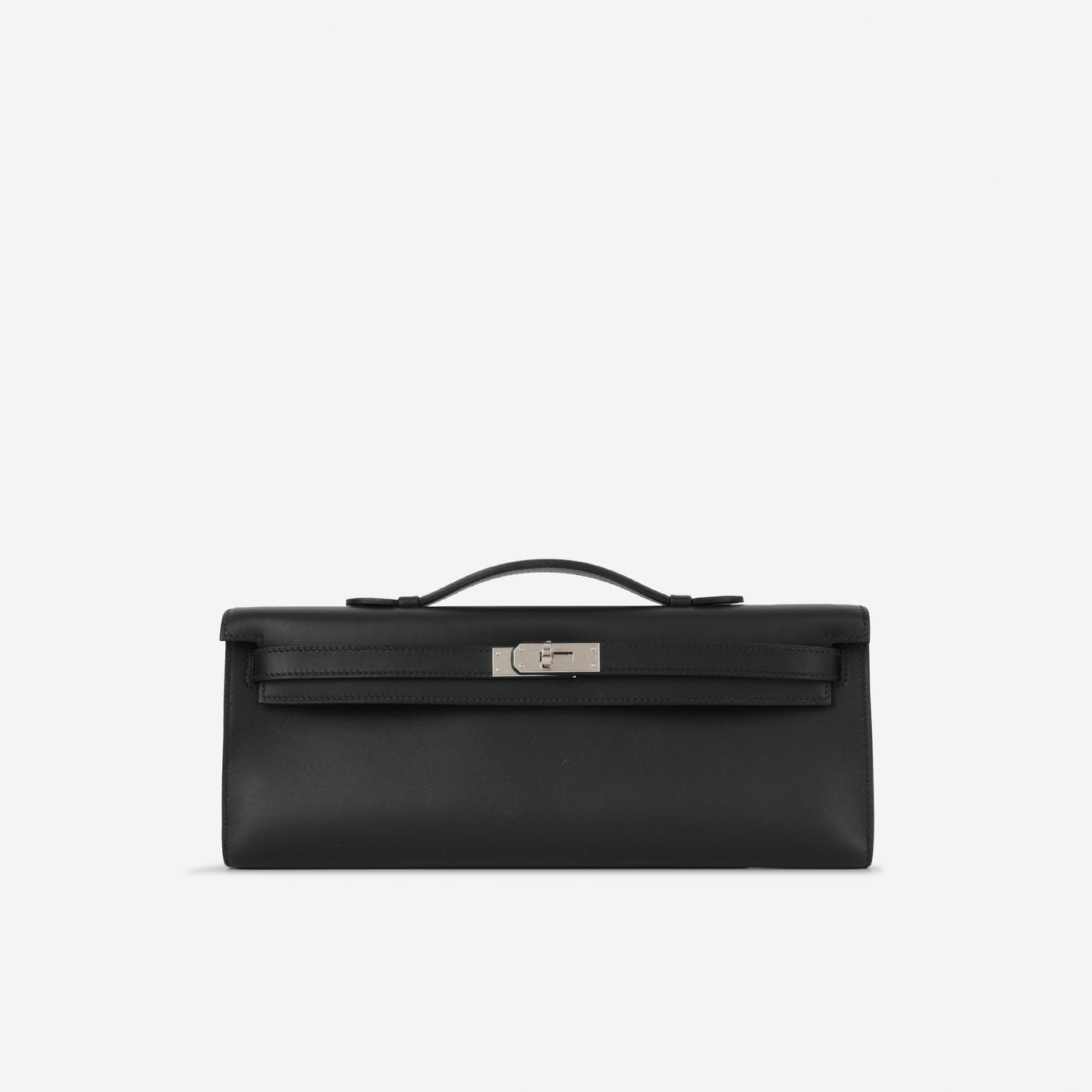 Hermès Kelly Cut - Noir Swift | Palladium Hardware
