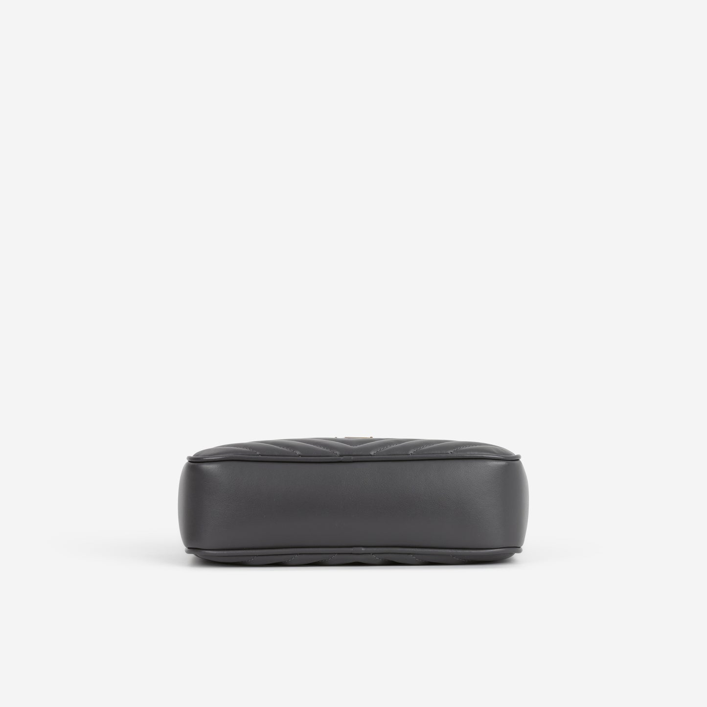 Saint Laurent Lou Camera Bag - Grey Calfskin | Gold Hardware