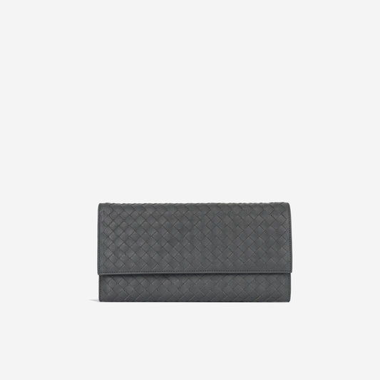 Slim Long Flap Wallet