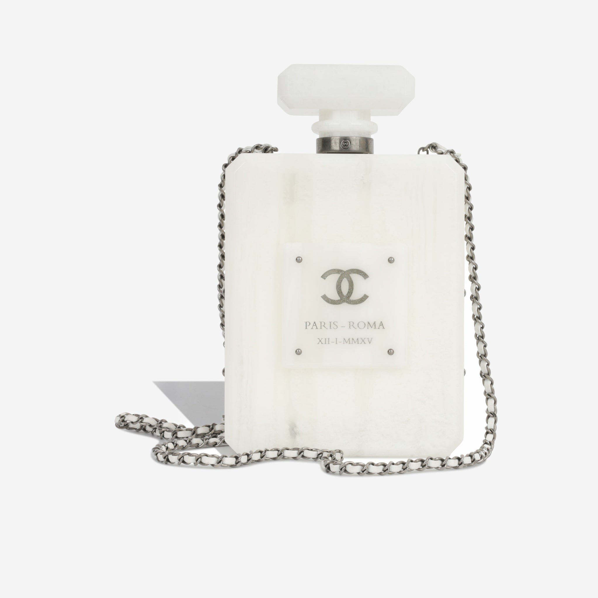 Chanel - Paris-Rome Perfume Minaudiere - Plexiglass - SHW - Pre Loved