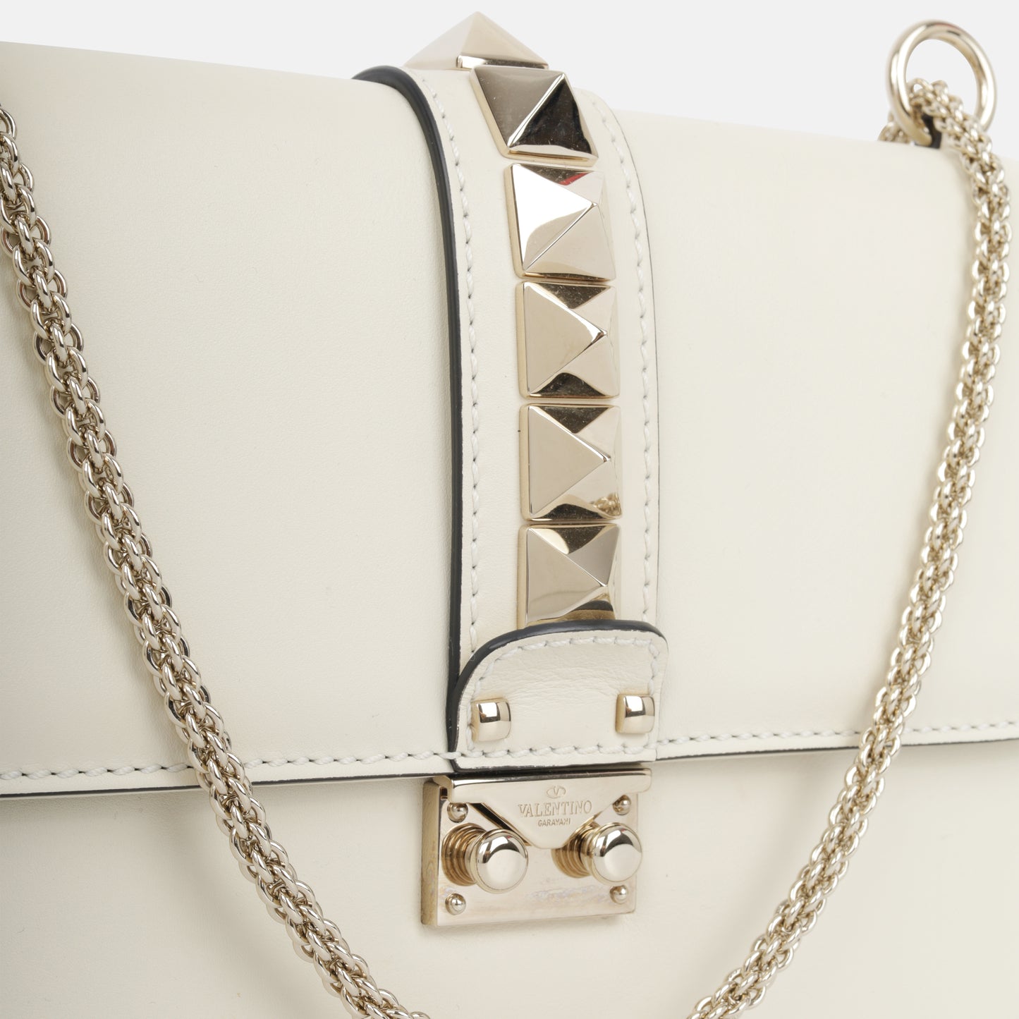 Medium Lock Rockstud Crossbody