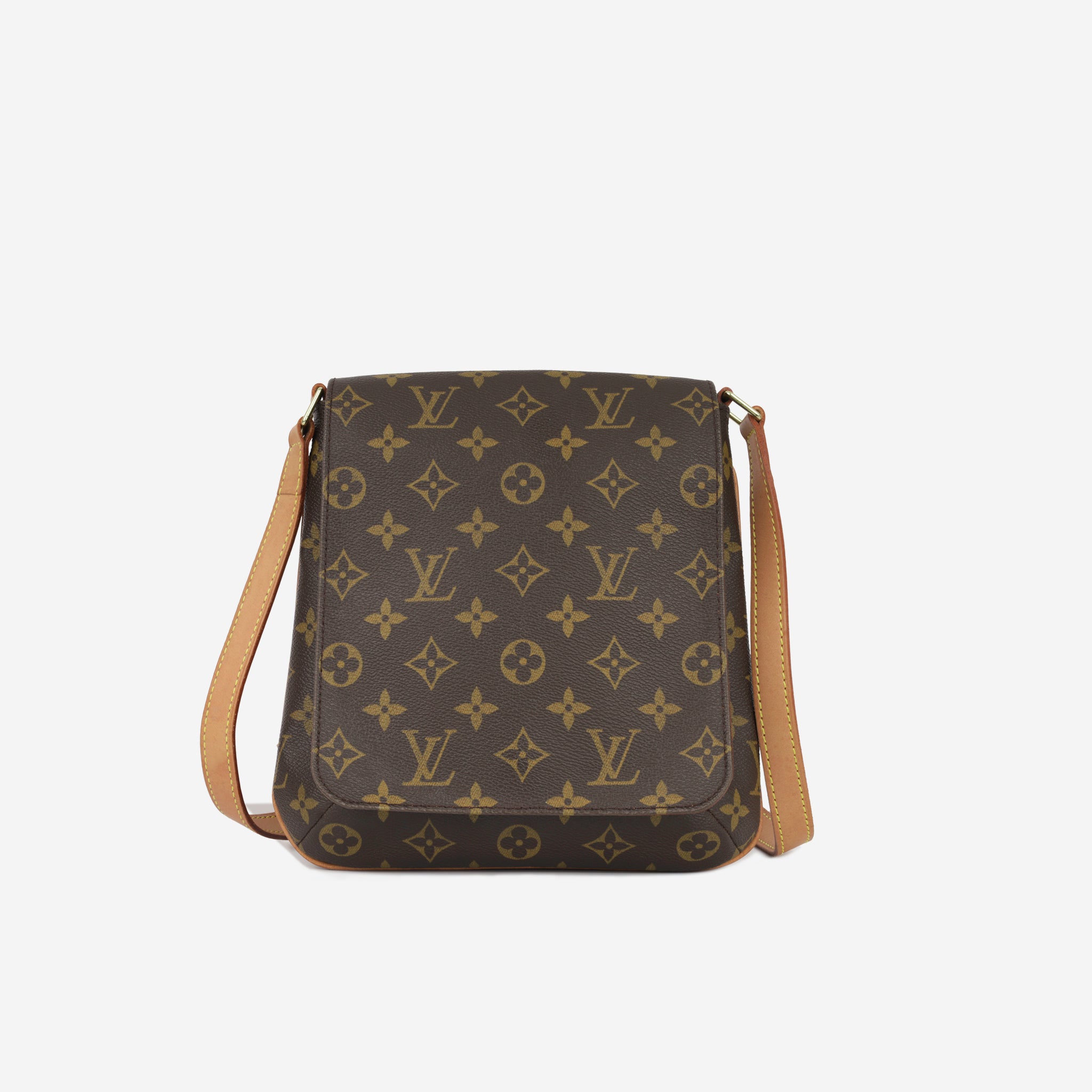 Louis Vuitton Messenger Crossbody Bag Monogram Canvas GHW