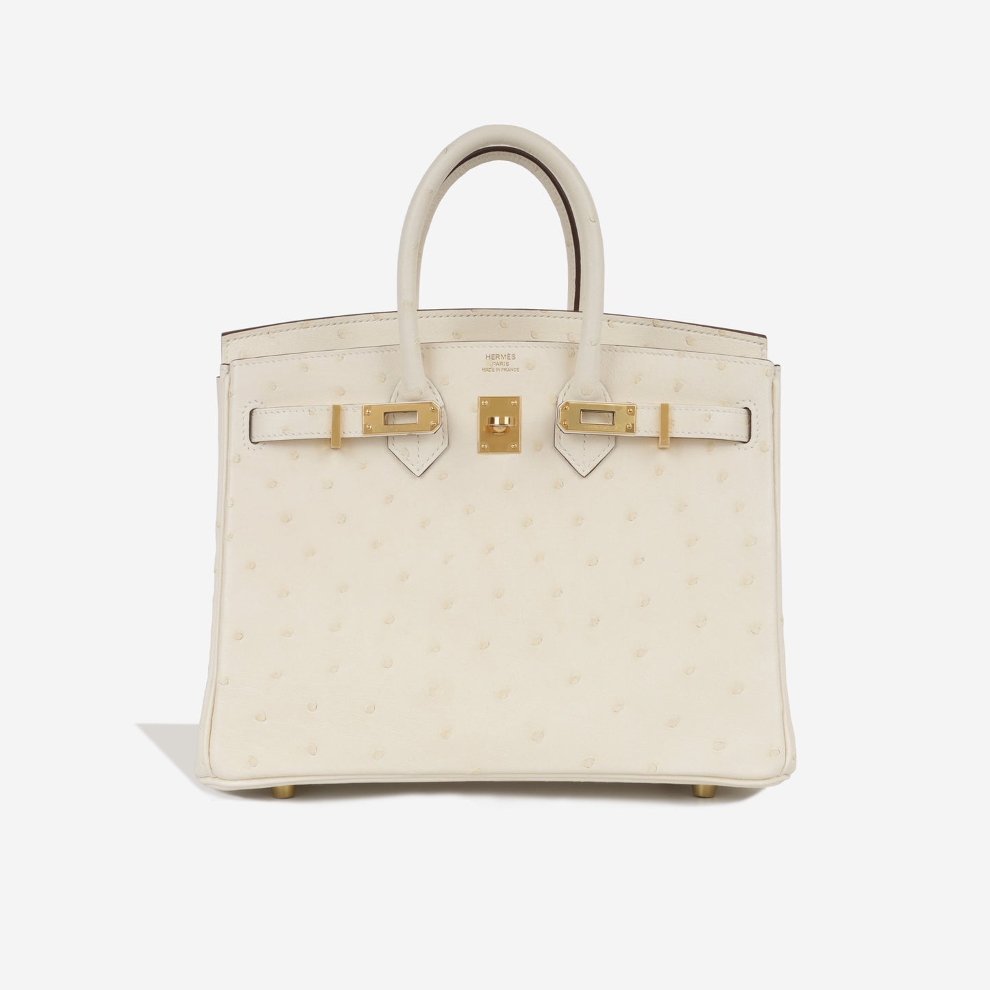 Birkin 25 - Nata Ostrich