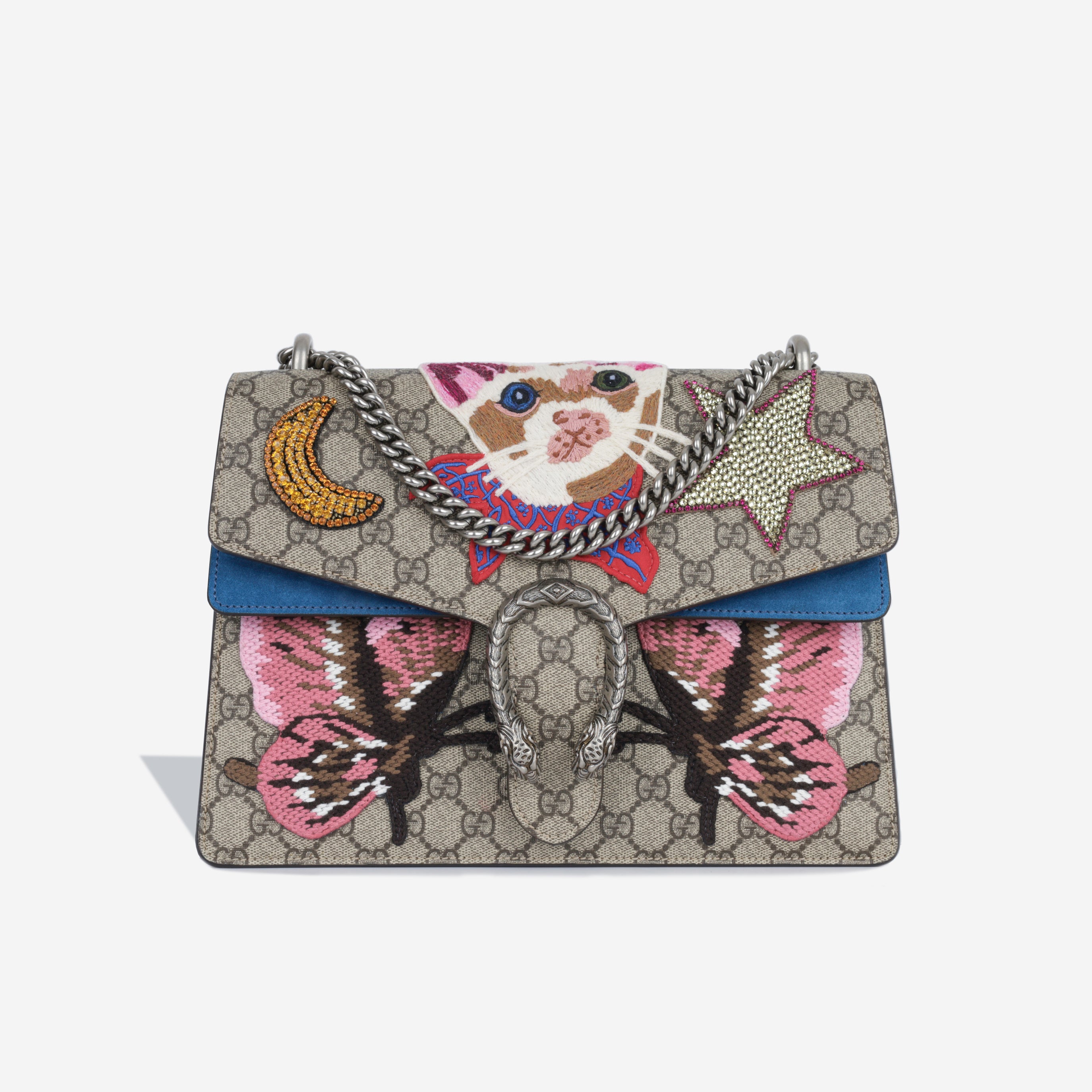 Gucci - Dionysus Medium - Embroidered GG Canvas - SHW – Bagista
