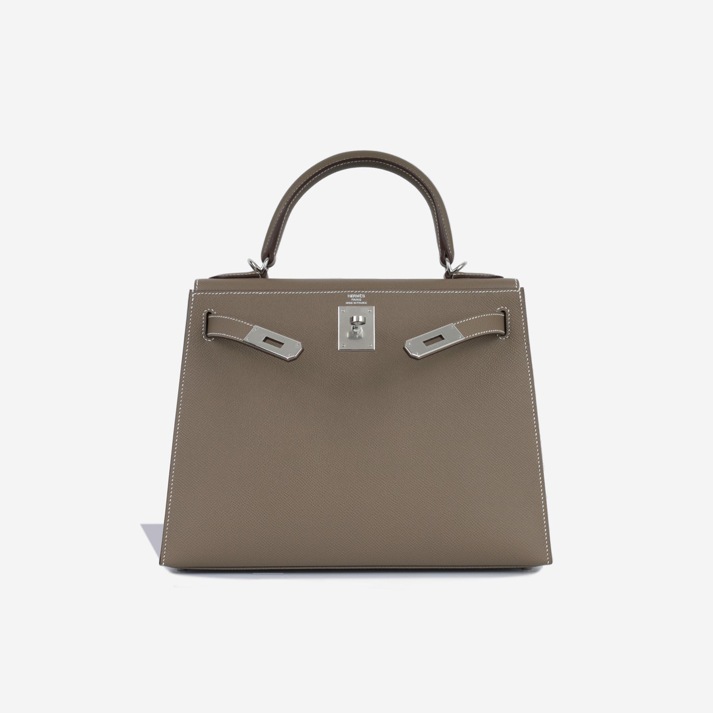 Hermès Kelly 28 - Etoupe Epsom | Palladium Hardware