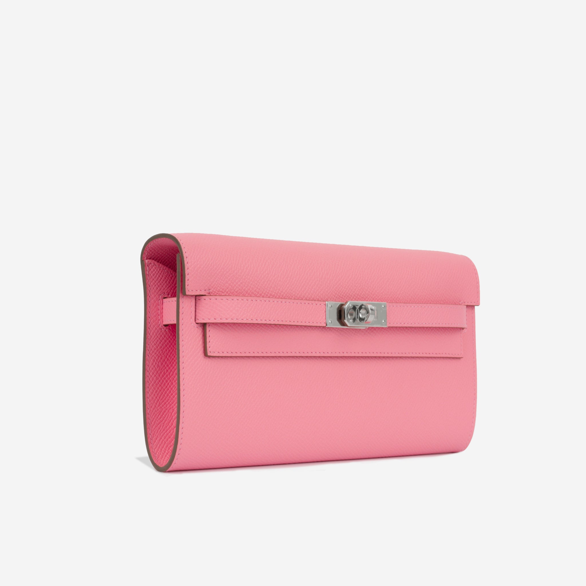 Pink birkin and rose confetti kelly wallet